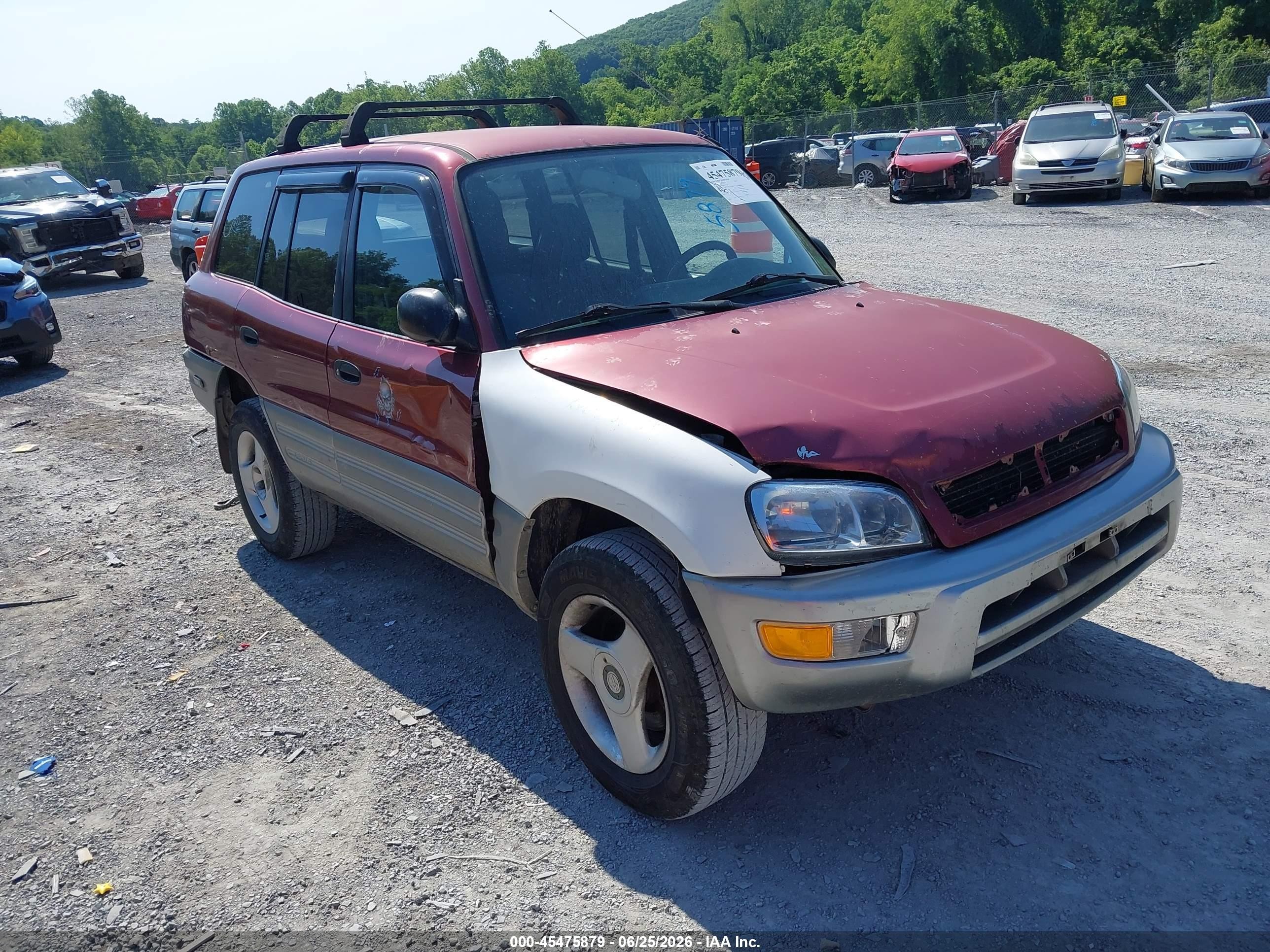 2000 Toyota Rav4   Burgundy vin: JT3HP10V4Y7159787