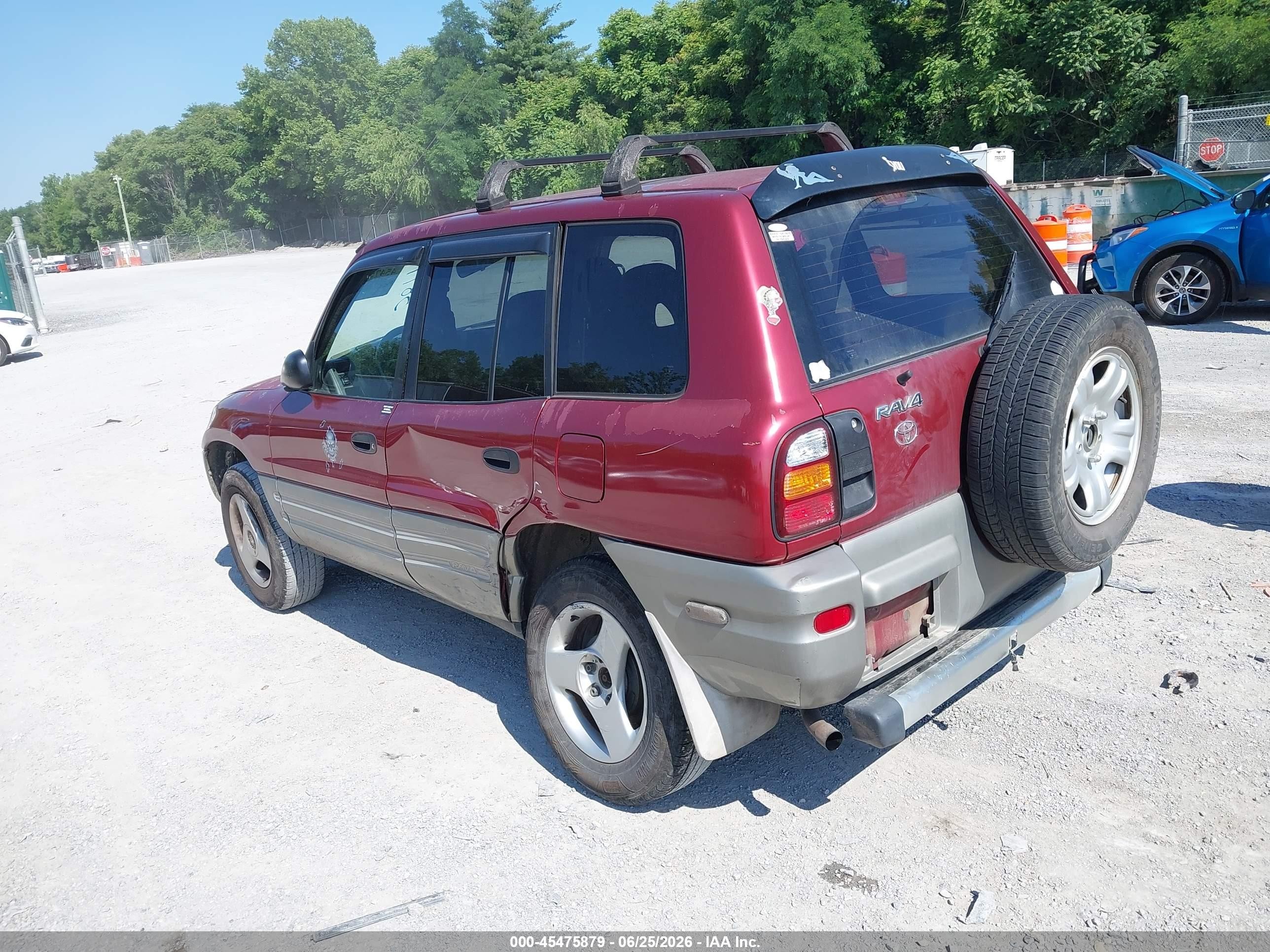 2000 Toyota Rav4   Burgundy vin: JT3HP10V4Y7159787