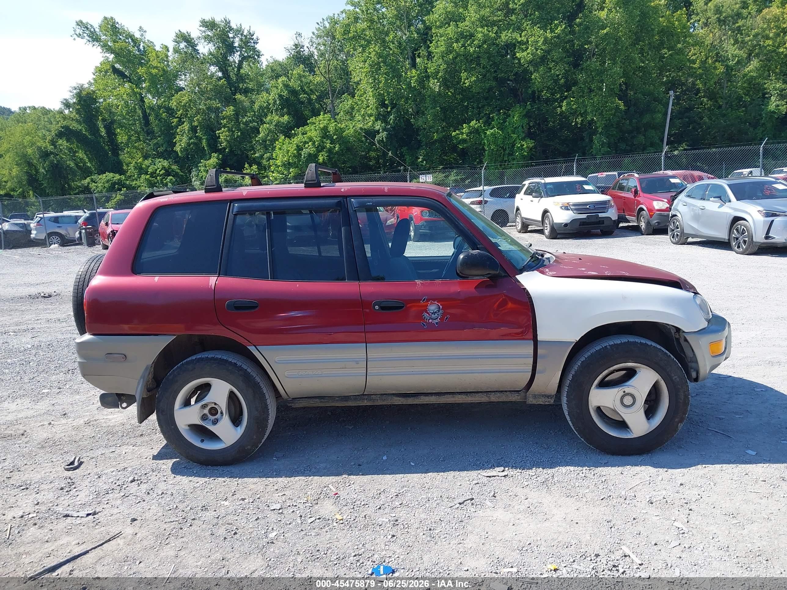 2000 Toyota Rav4   Burgundy vin: JT3HP10V4Y7159787