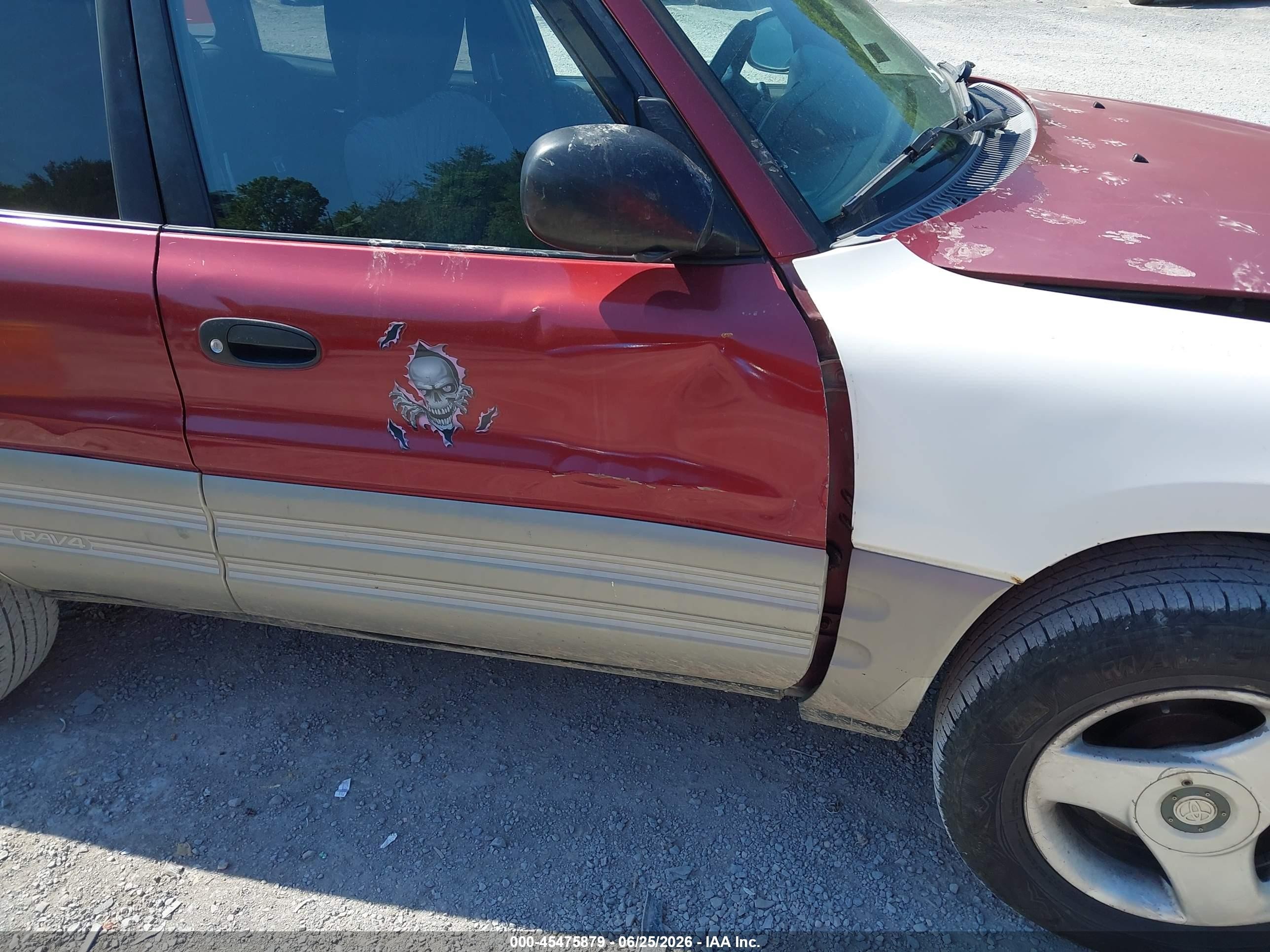 2000 Toyota Rav4   Burgundy vin: JT3HP10V4Y7159787
