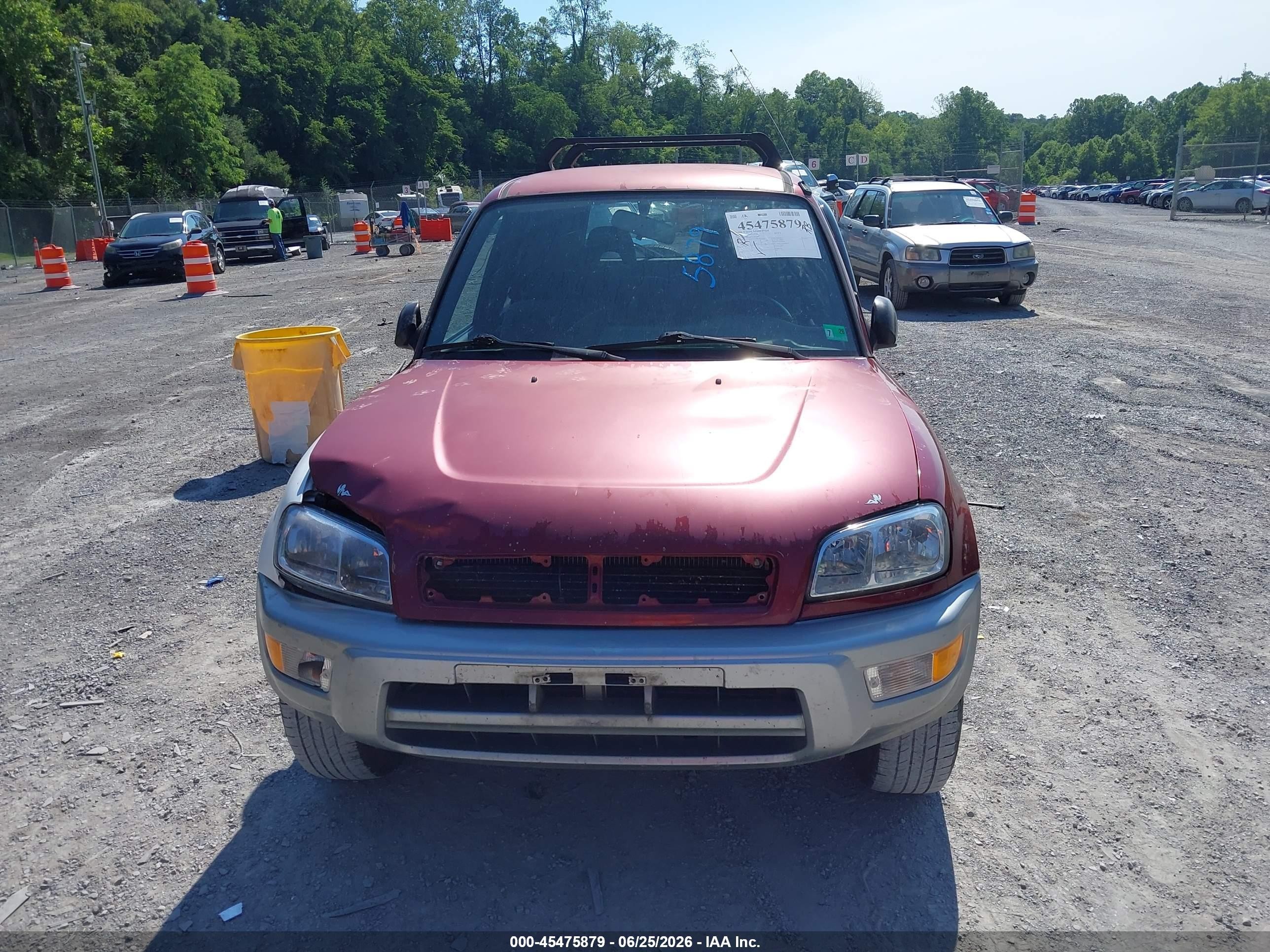 2000 Toyota Rav4   Burgundy vin: JT3HP10V4Y7159787