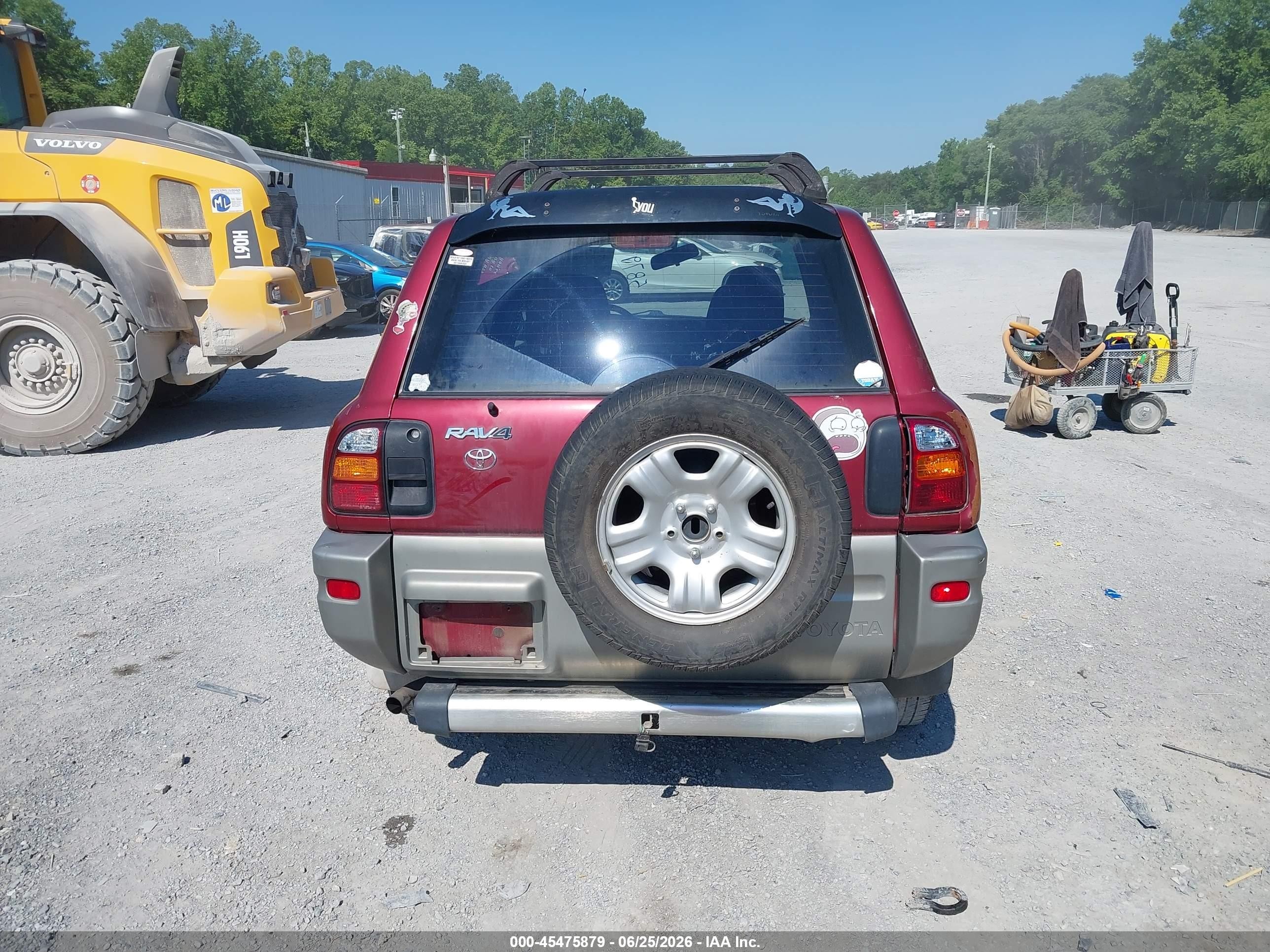 2000 Toyota Rav4   Burgundy vin: JT3HP10V4Y7159787