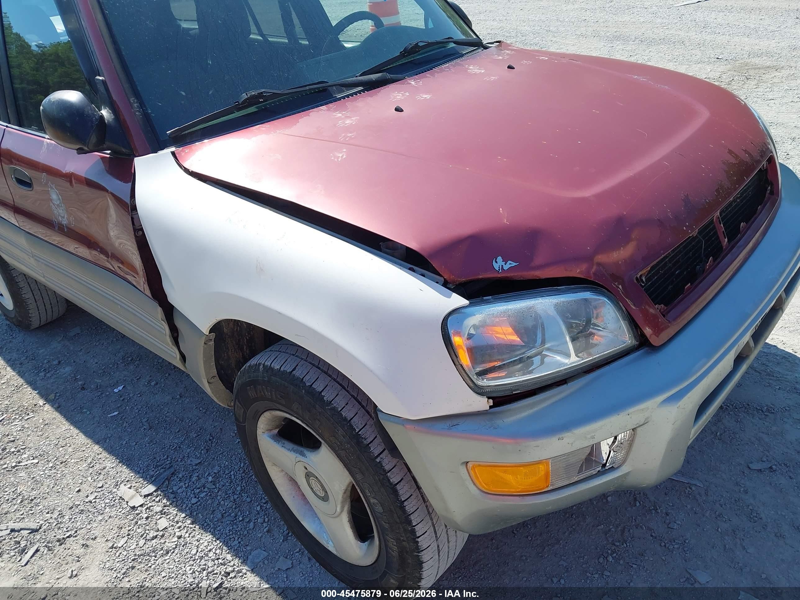 2000 Toyota Rav4   Burgundy vin: JT3HP10V4Y7159787