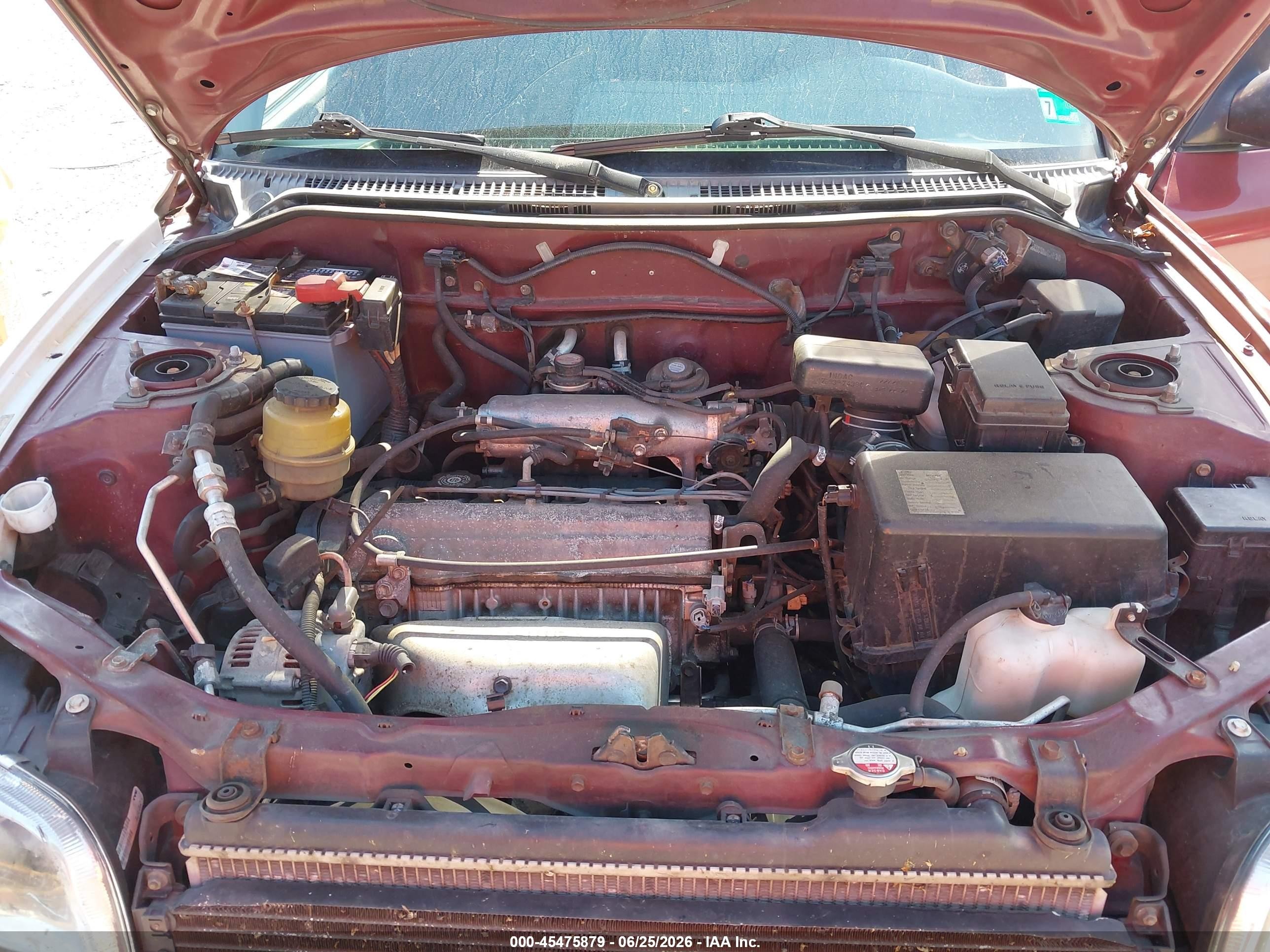 2000 Toyota Rav4   Burgundy vin: JT3HP10V4Y7159787