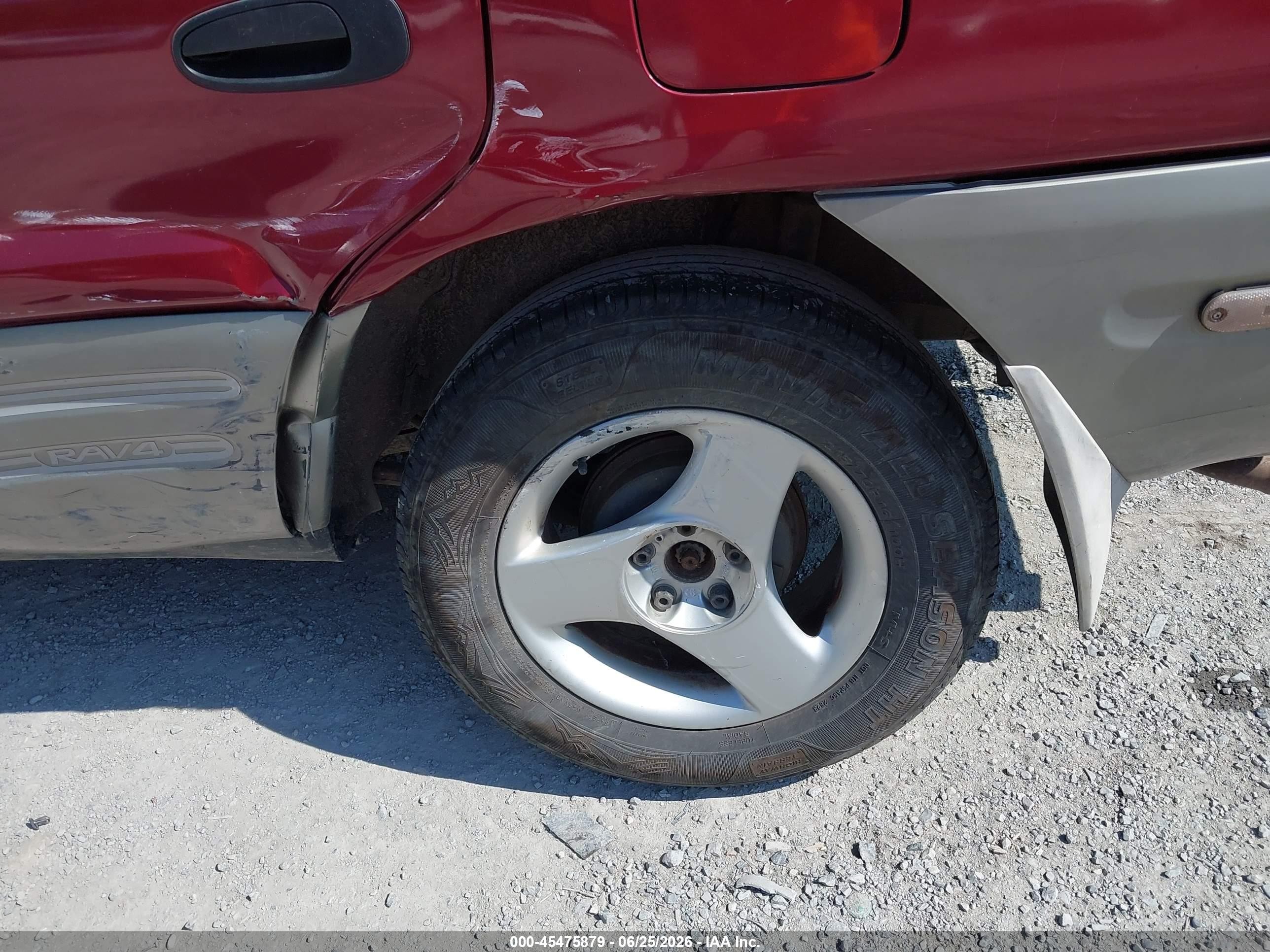 2000 Toyota Rav4   Burgundy vin: JT3HP10V4Y7159787