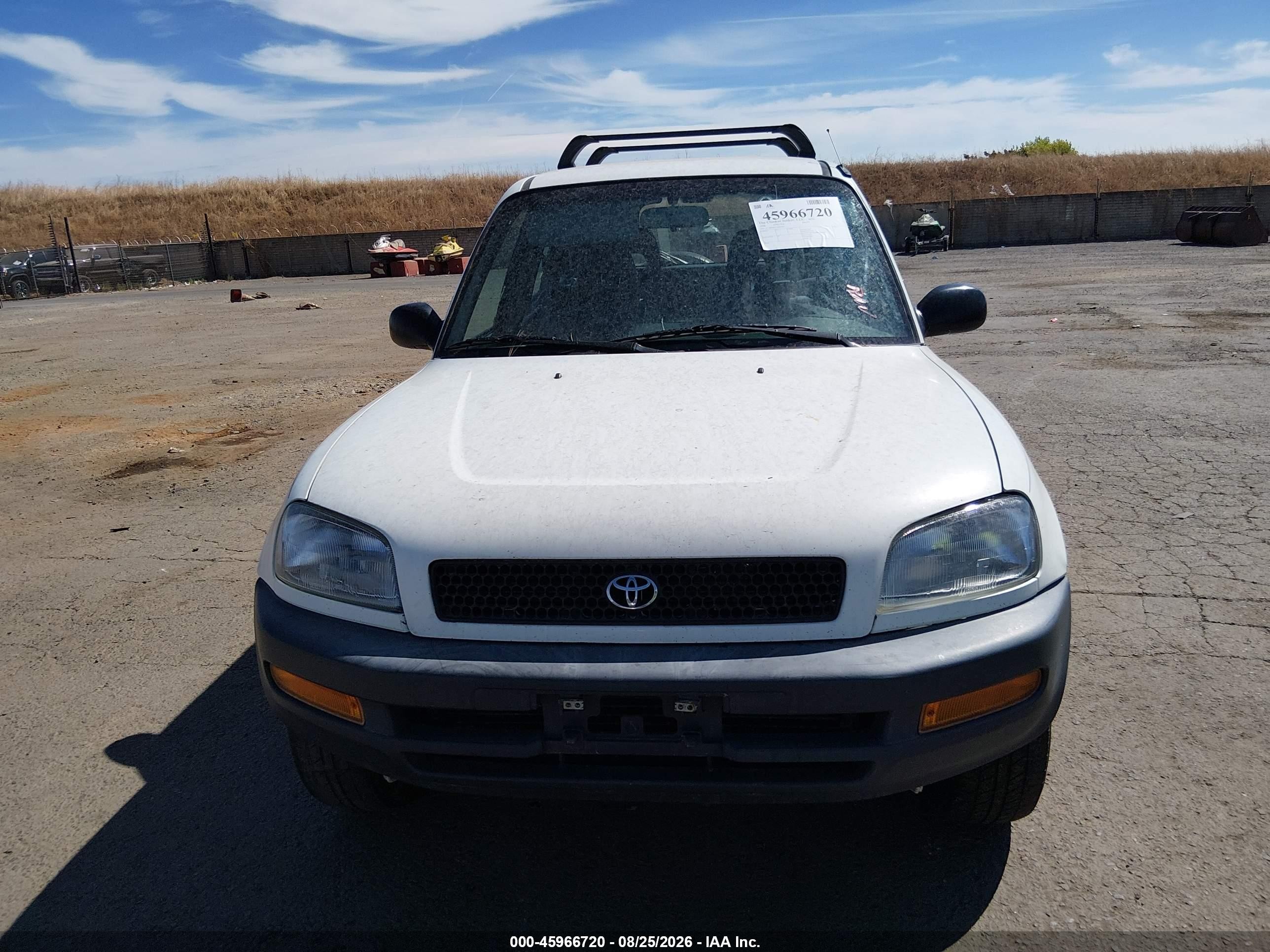 1996 Toyota Rav4   White vin: JT3HP10V5T0094207