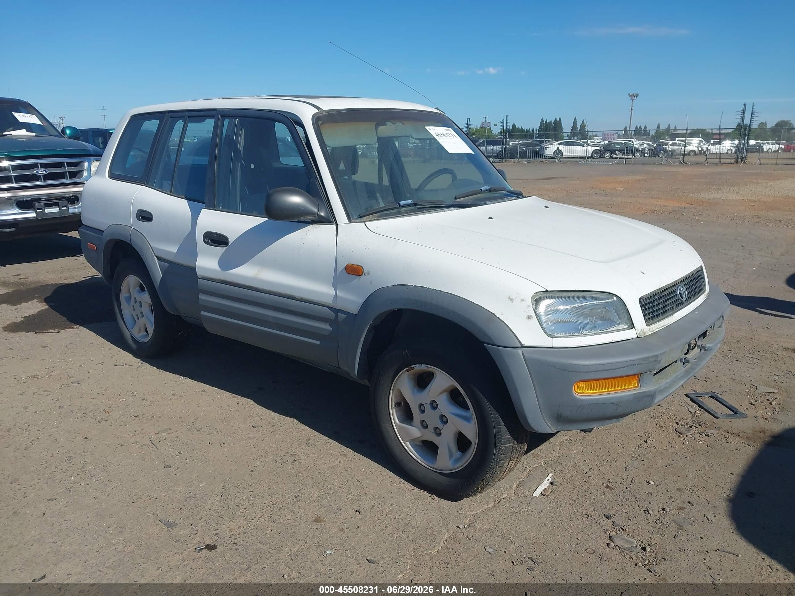 1997 Toyota Rav4   White vin: JT3HP10V5V0118265