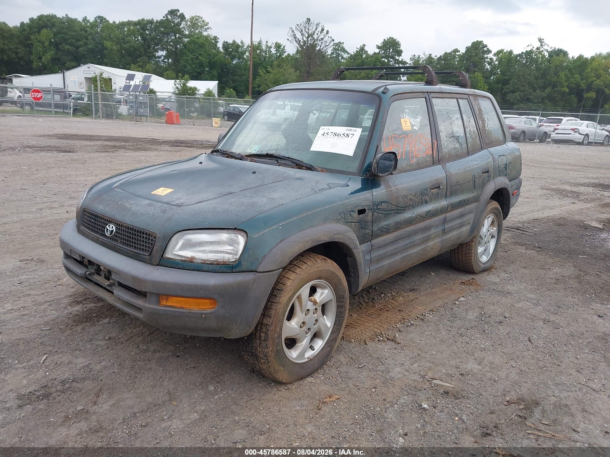 1997 Toyota Rav4   Green vin: JT3HP10V5V0131744