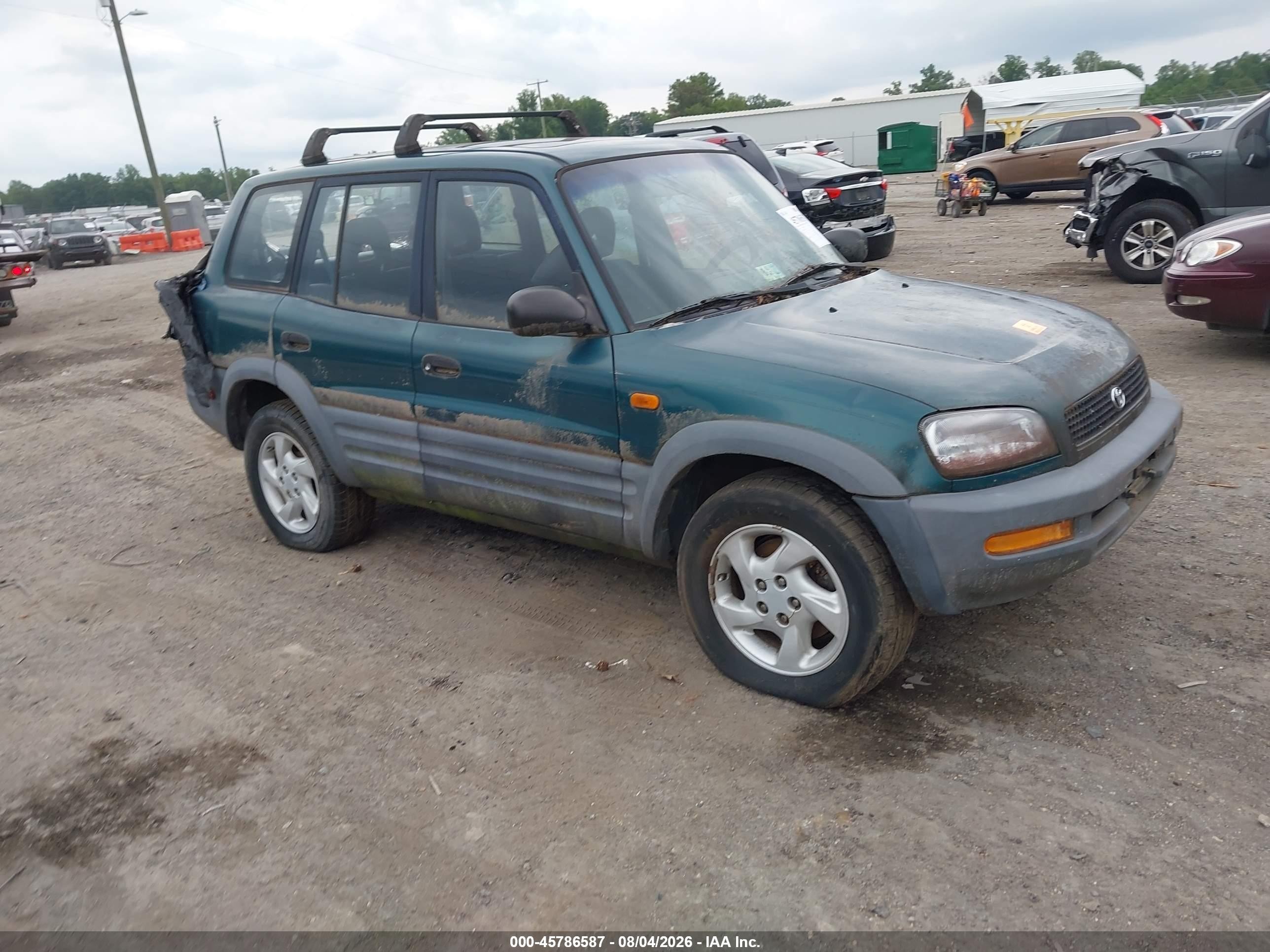 1997 Toyota Rav4   Green vin: JT3HP10V5V0131744