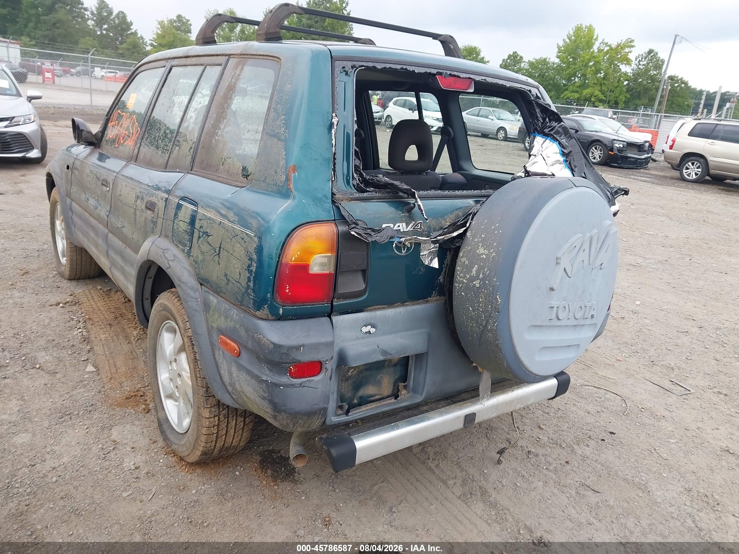 1997 Toyota Rav4   Green vin: JT3HP10V5V0131744
