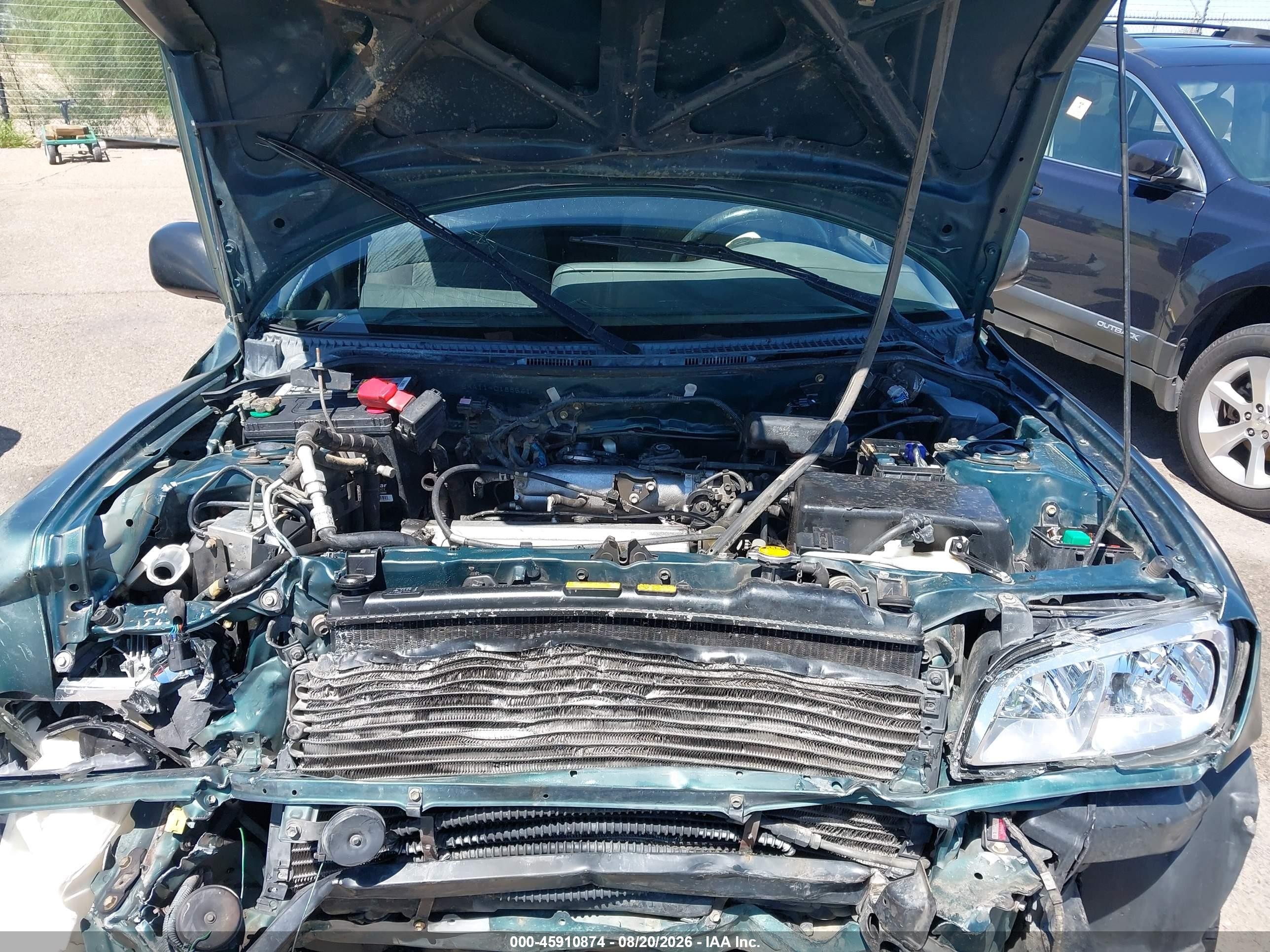1998 Toyota Rav4   Green vin: JT3HP10V5W0188561