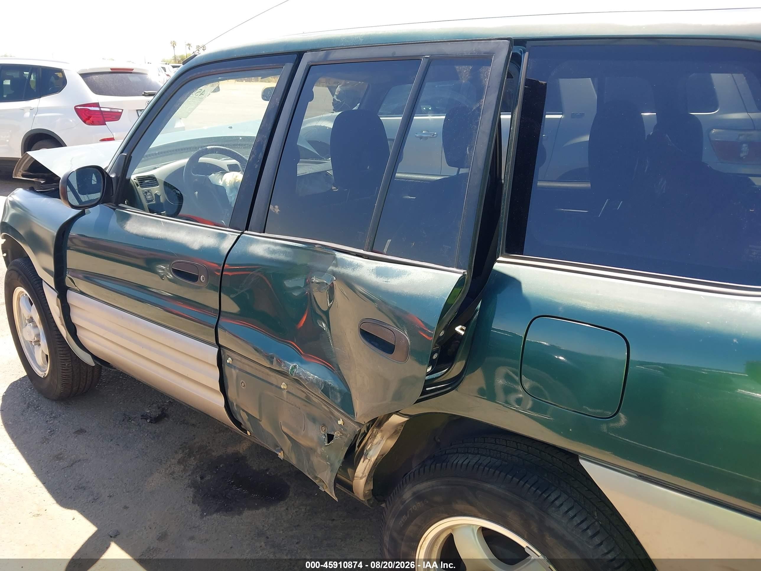 1998 Toyota Rav4   Green vin: JT3HP10V5W0188561