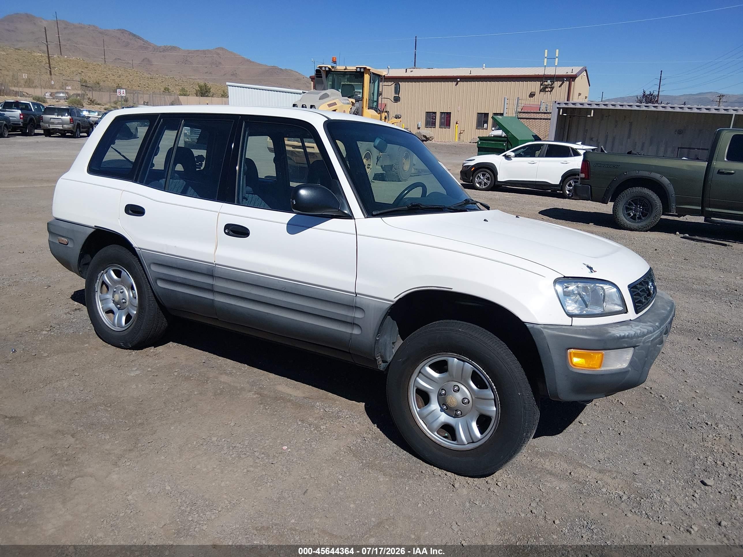 1999 Toyota Rav4   Белый vin: JT3HP10V5X0213041