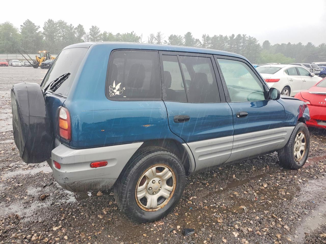 2000 Toyota Rav4 Base Blue vin: JT3HP10V5Y0243903