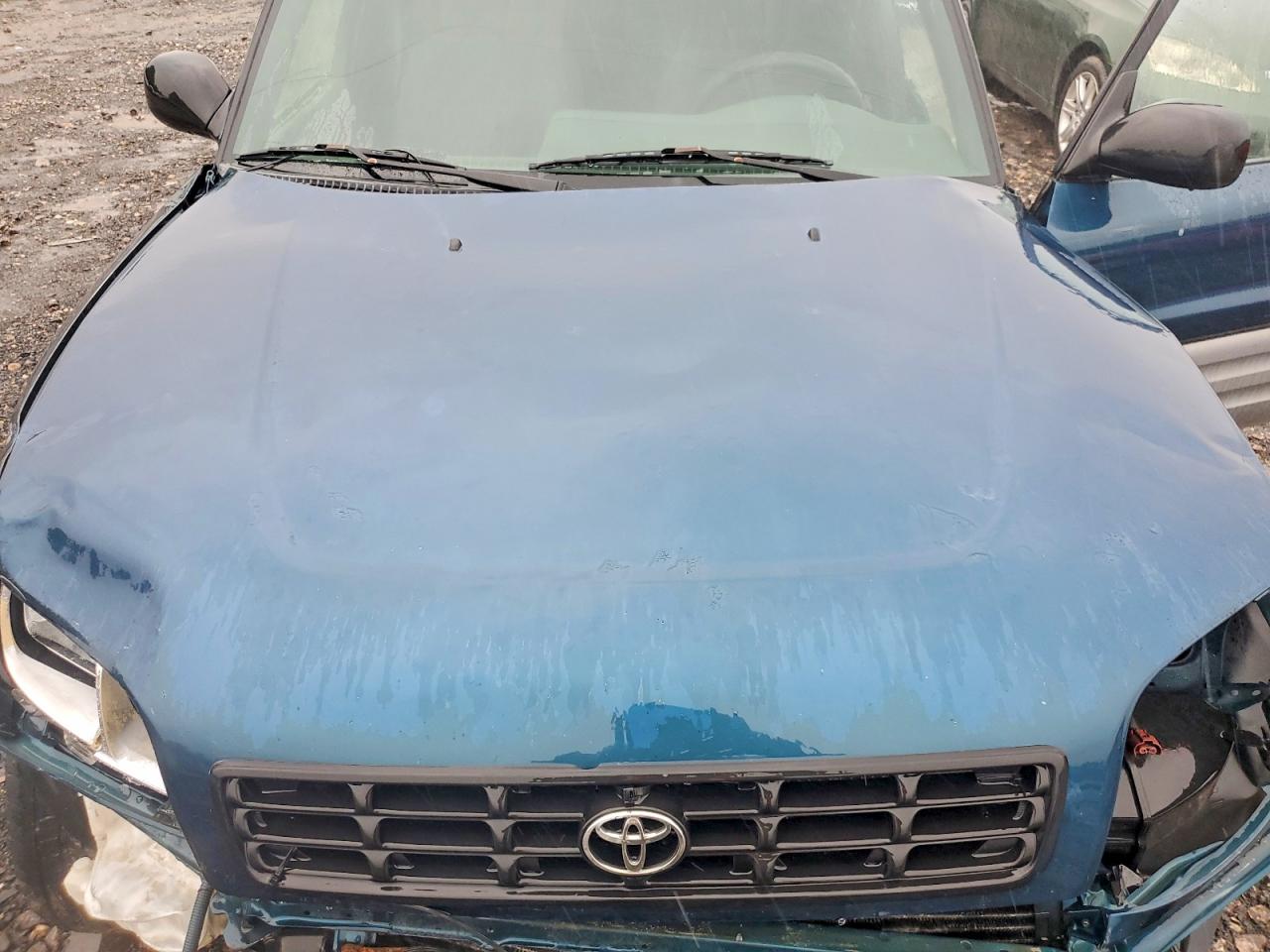 2000 Toyota Rav4 Base Blue vin: JT3HP10V5Y0243903