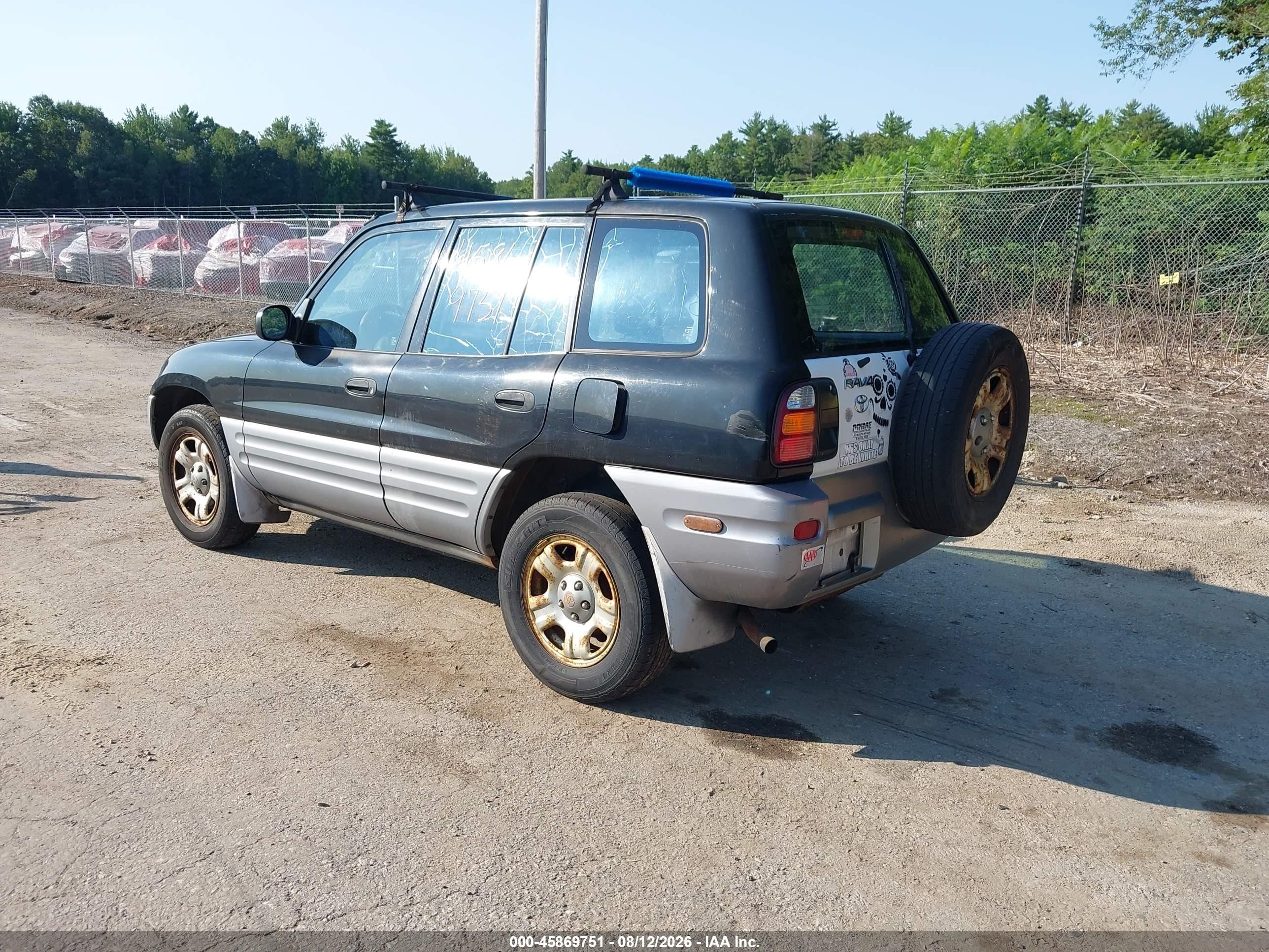 2000 Toyota Rav4   Black vin: JT3HP10V5Y7168529