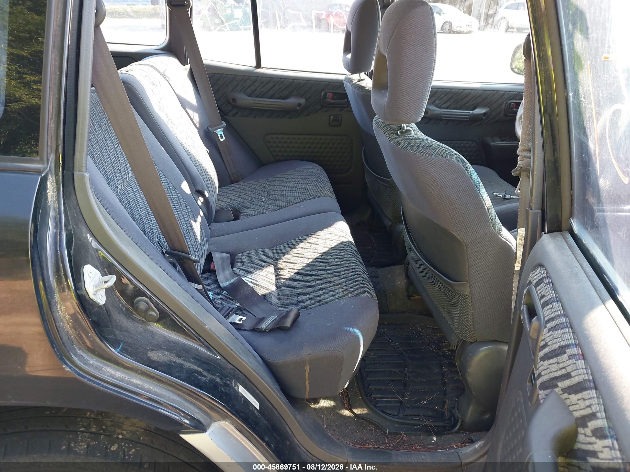 2000 Toyota Rav4   Black vin: JT3HP10V5Y7168529