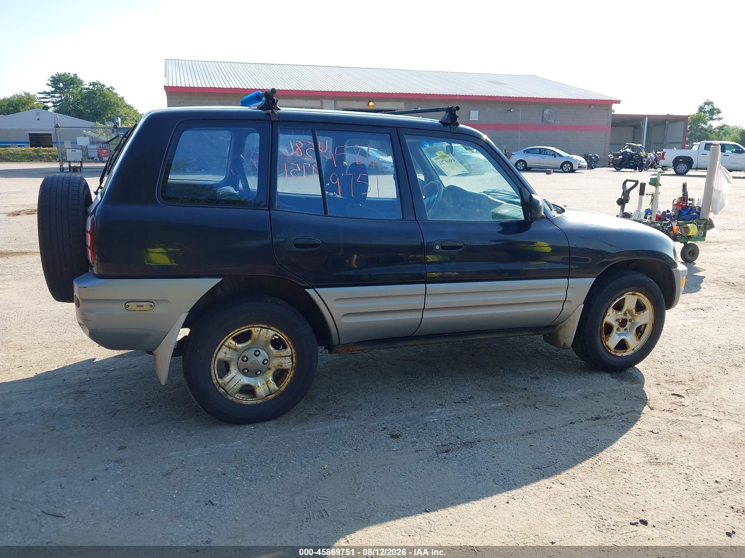 2000 Toyota Rav4   Black vin: JT3HP10V5Y7168529