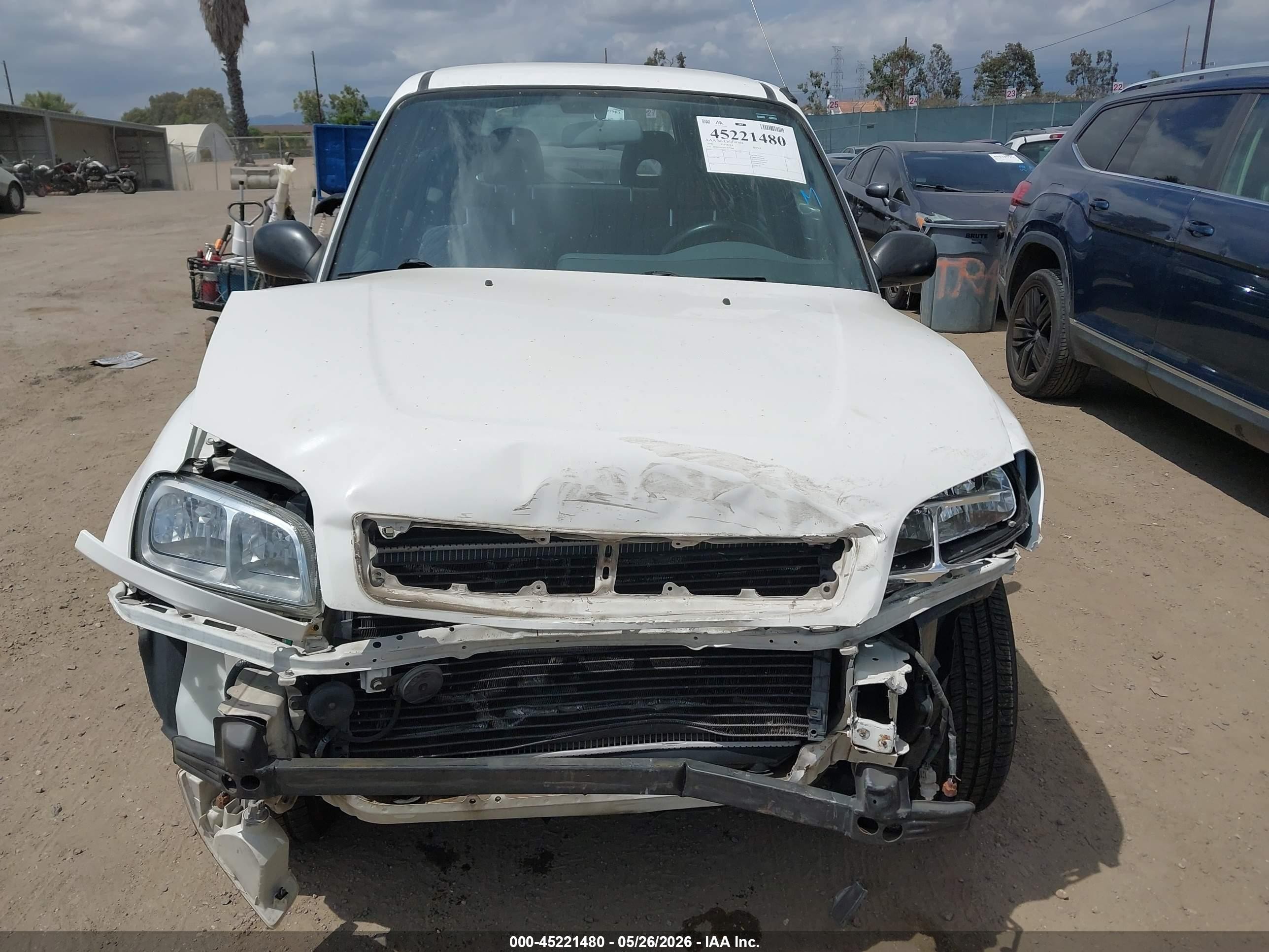 1998 Toyota Rav4 White vin: JT3HP10V6W7077248