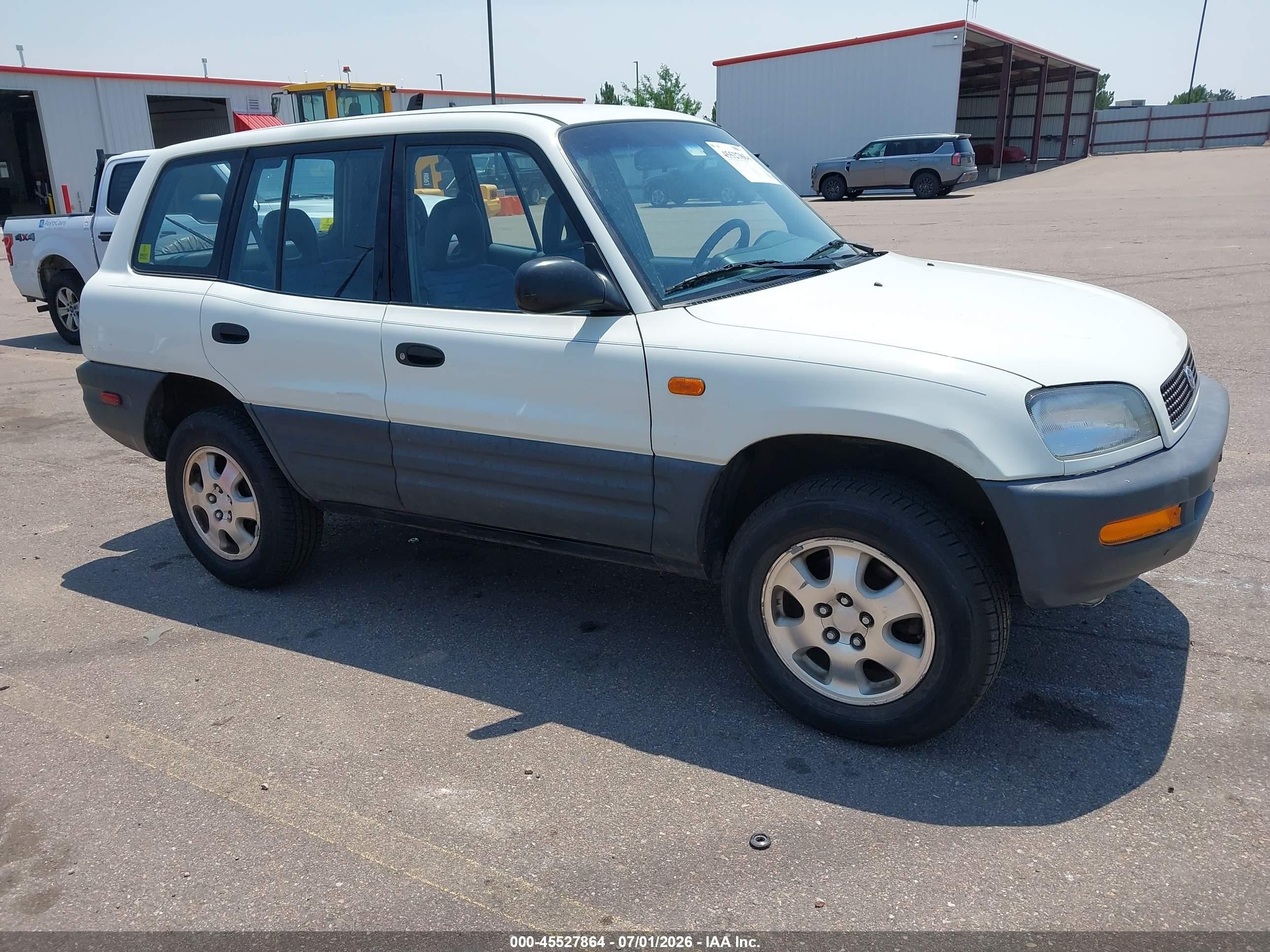 1996 Toyota Rav4   White vin: JT3HP10V7T0107121