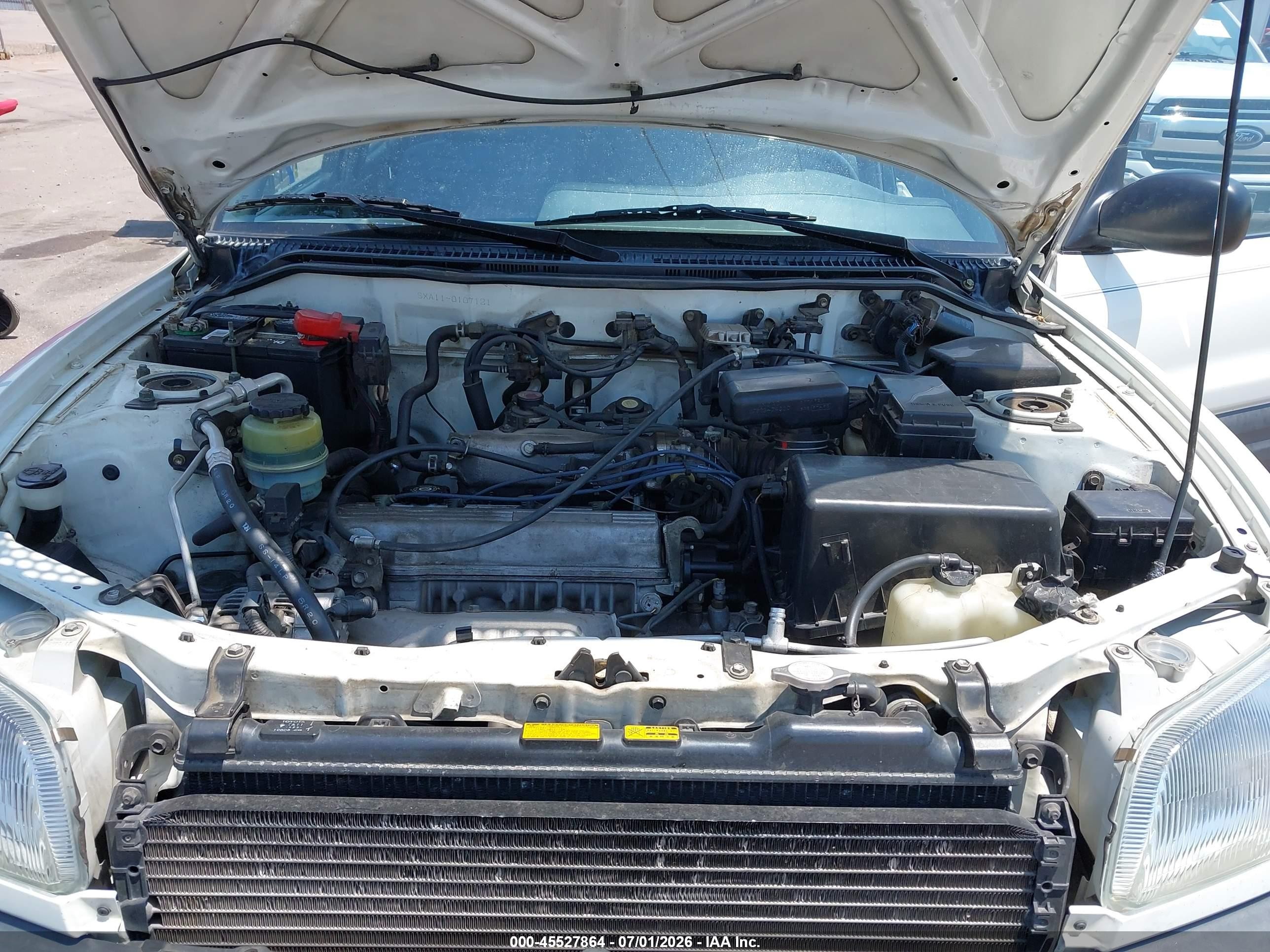 1996 Toyota Rav4   White vin: JT3HP10V7T0107121