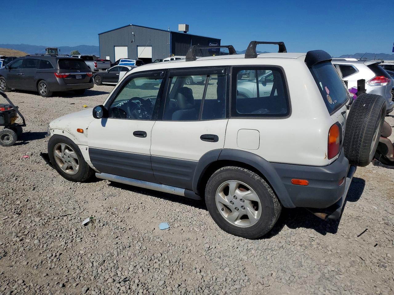 1997 Toyota Rav4 Base White vin: JT3HP10V7V0130207