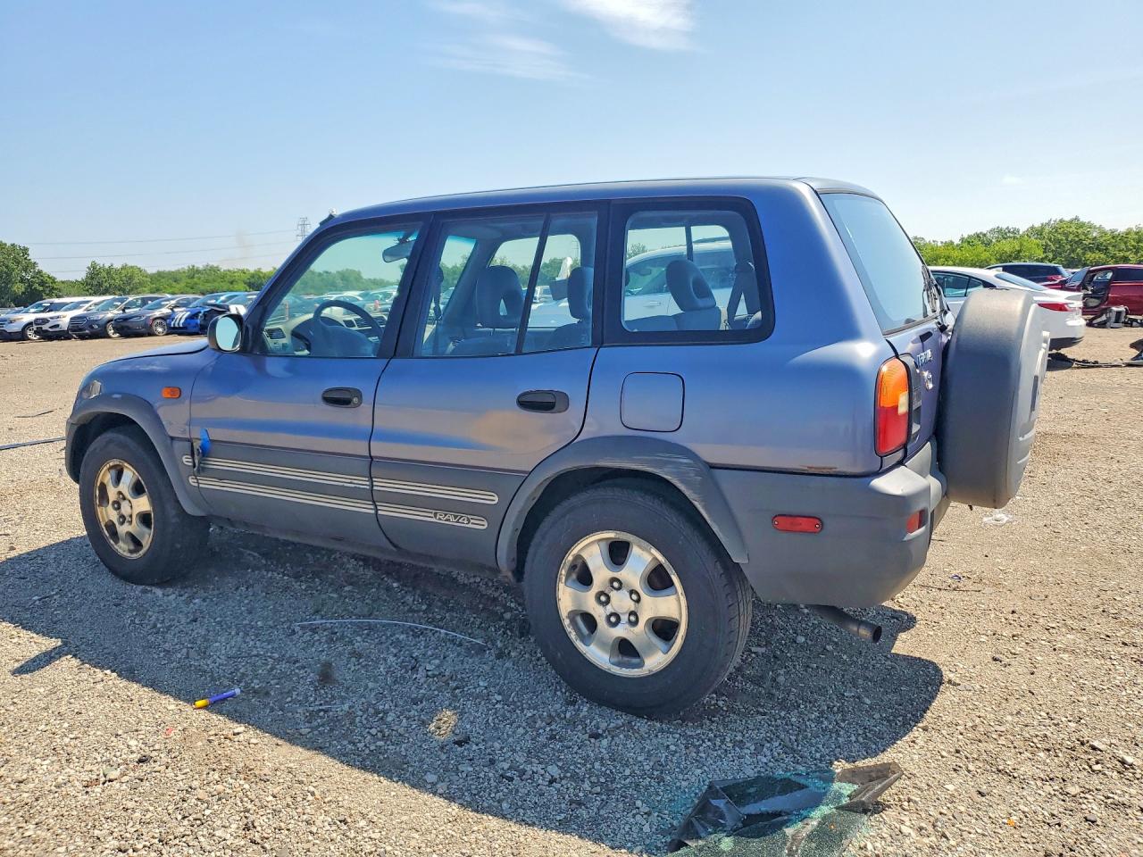 1997 Toyota Rav4 Base Синий vin: JT3HP10V7V7022886