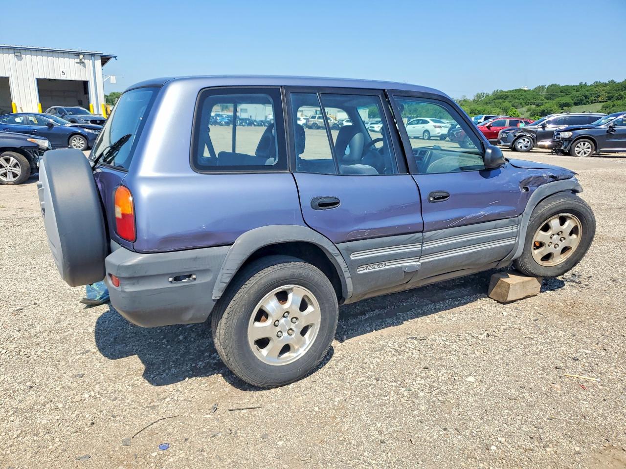 1997 Toyota Rav4 Base Синий vin: JT3HP10V7V7022886