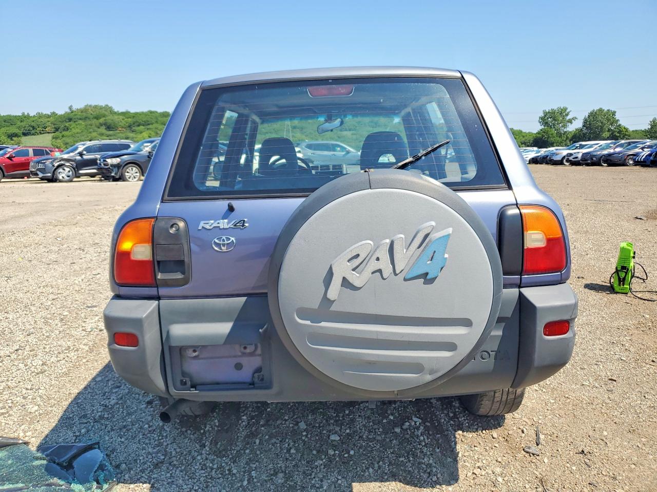 1997 Toyota Rav4 Base Синий vin: JT3HP10V7V7022886