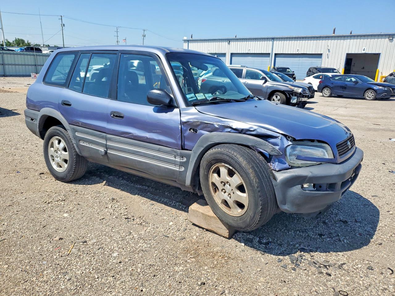 1997 Toyota Rav4 Base Синий vin: JT3HP10V7V7022886