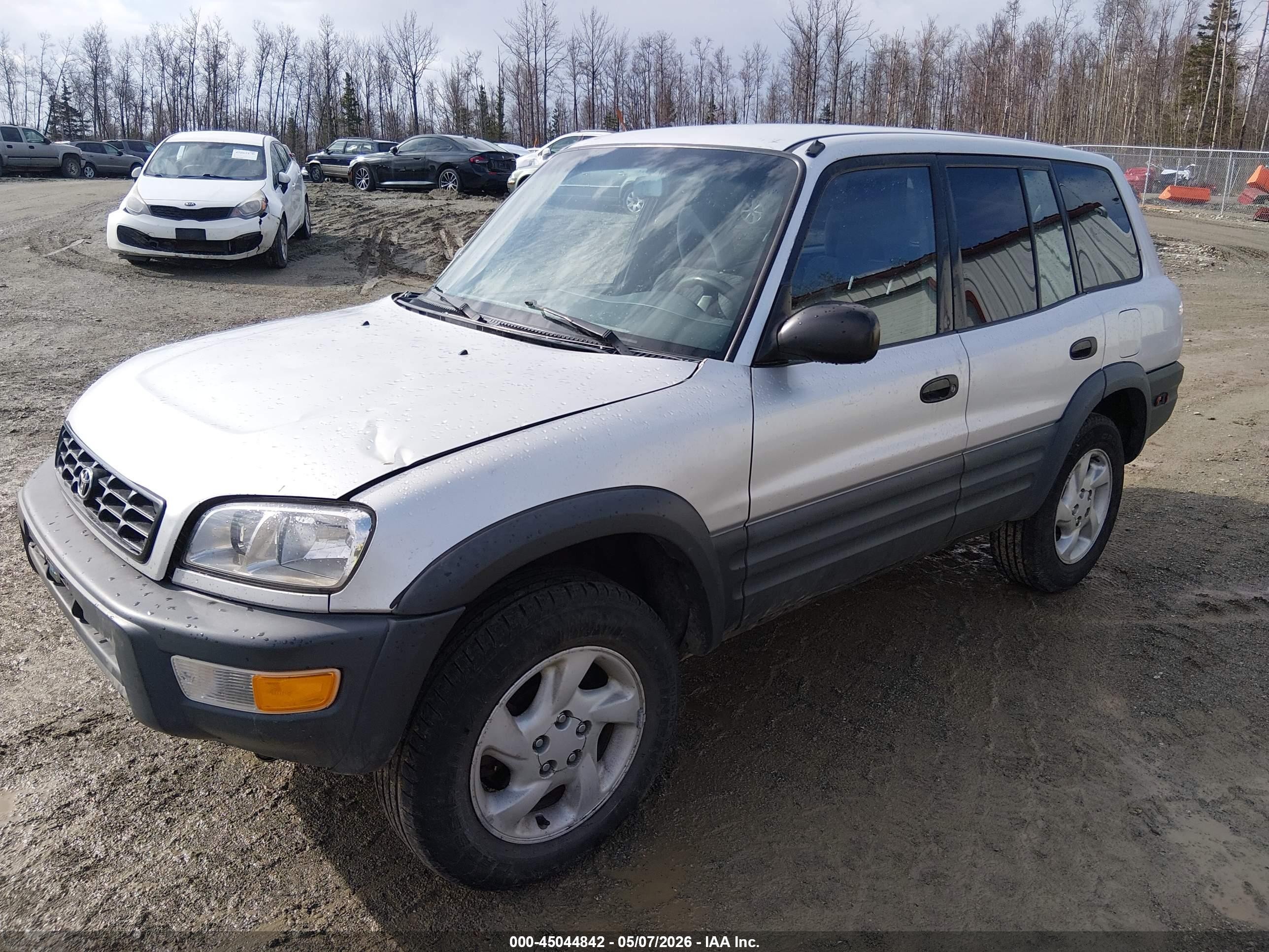 1998 Toyota Rav4   Silver vin: JT3HP10V7W0160549