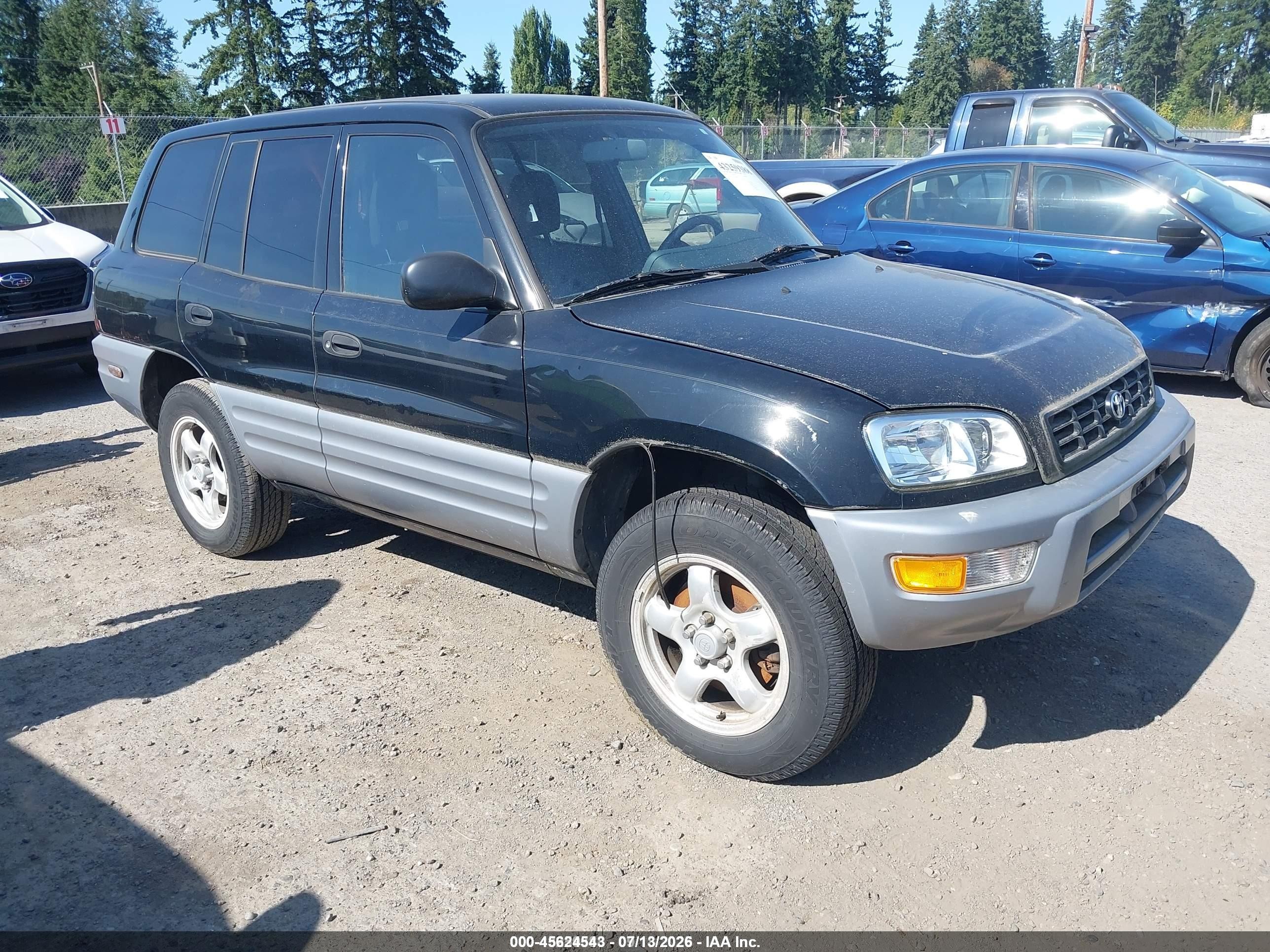 1998 Toyota Rav4   Black vin: JT3HP10V7W7095807