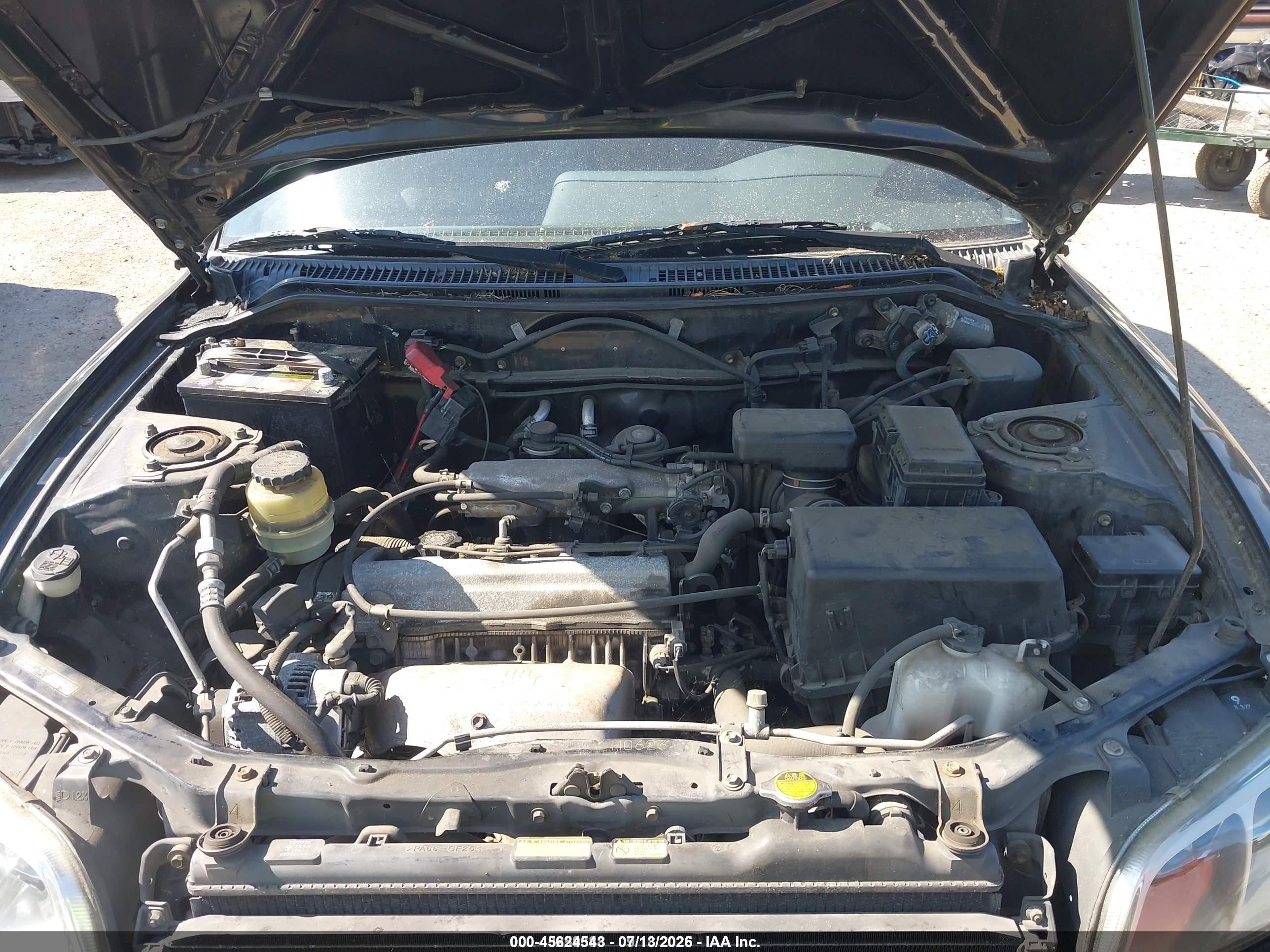 1998 Toyota Rav4   Black vin: JT3HP10V7W7095807