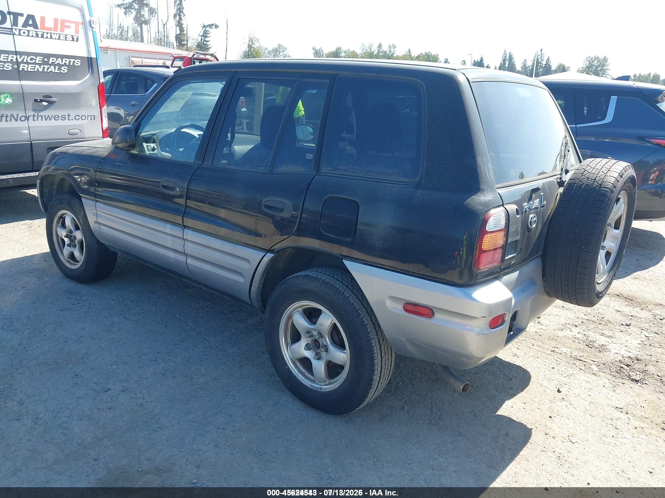 1998 Toyota Rav4   Black vin: JT3HP10V7W7095807