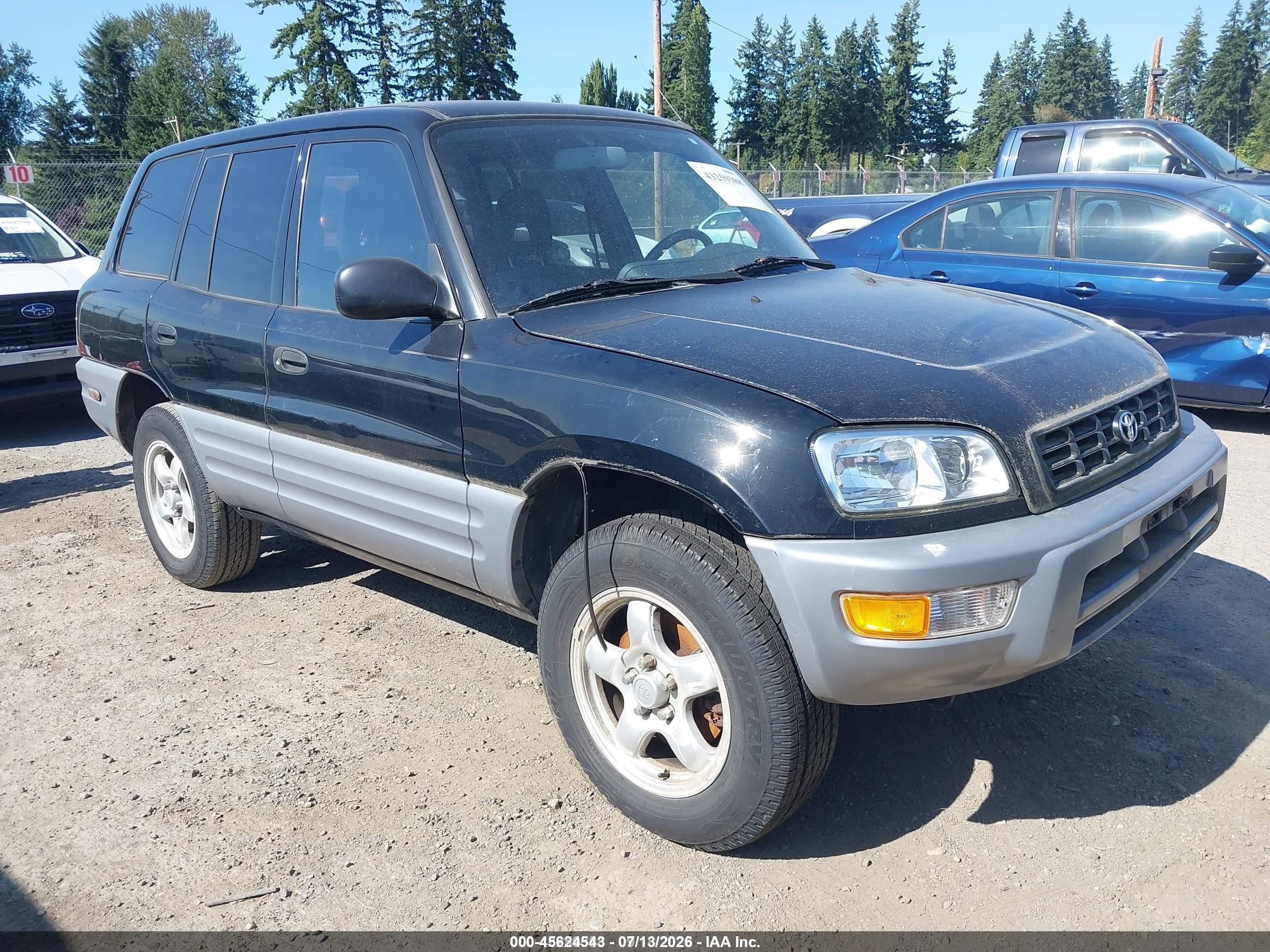 1998 Toyota Rav4   Black vin: JT3HP10V7W7095807