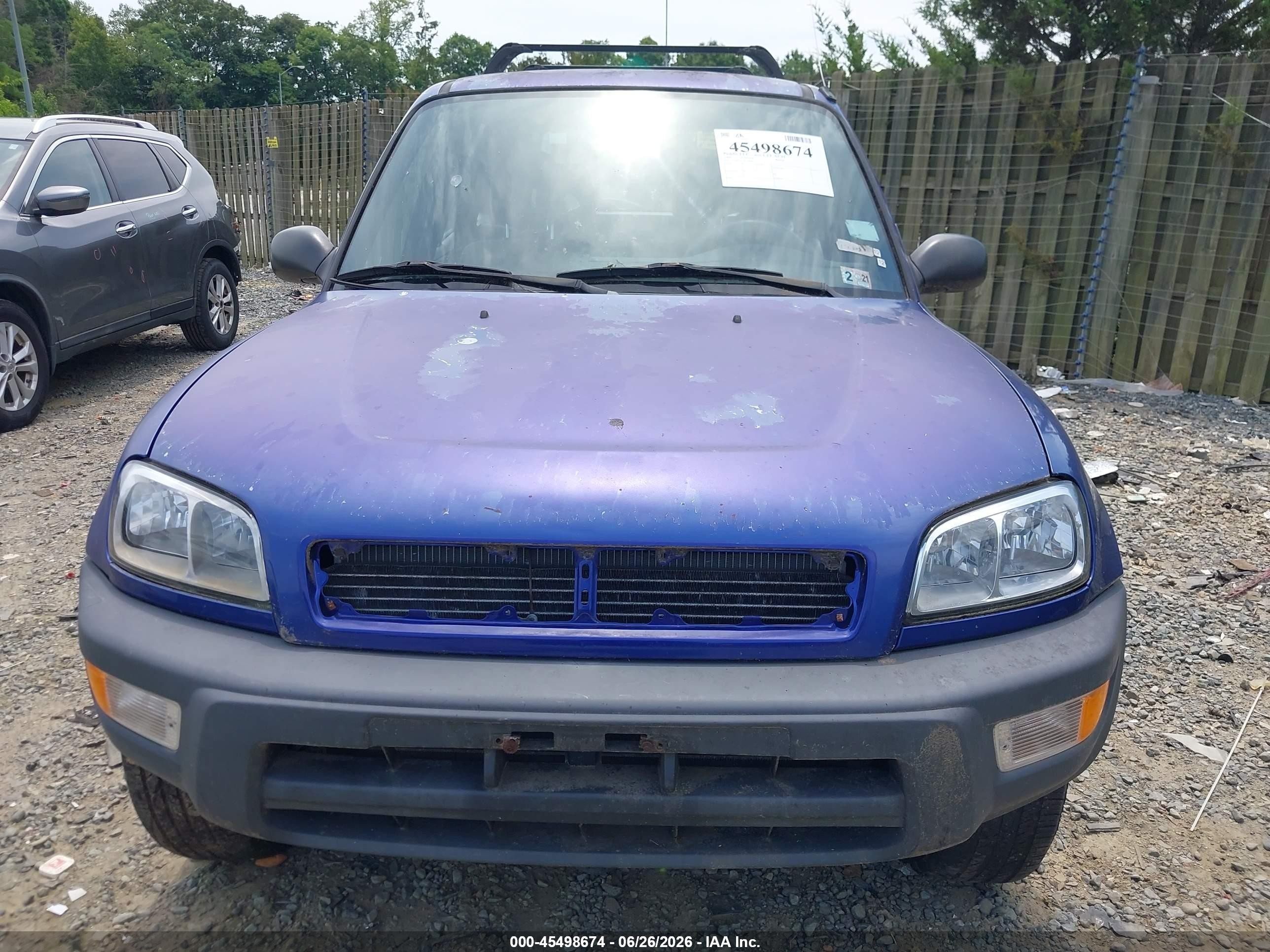 1998 Toyota Rav4   Blue vin: JT3HP10V7W7106062