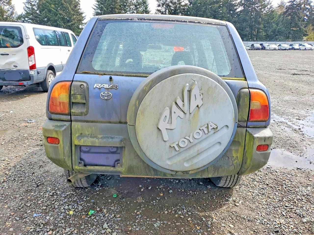 1997 Toyota Rav4 Base Blue vin: JT3HP10V8V0130362