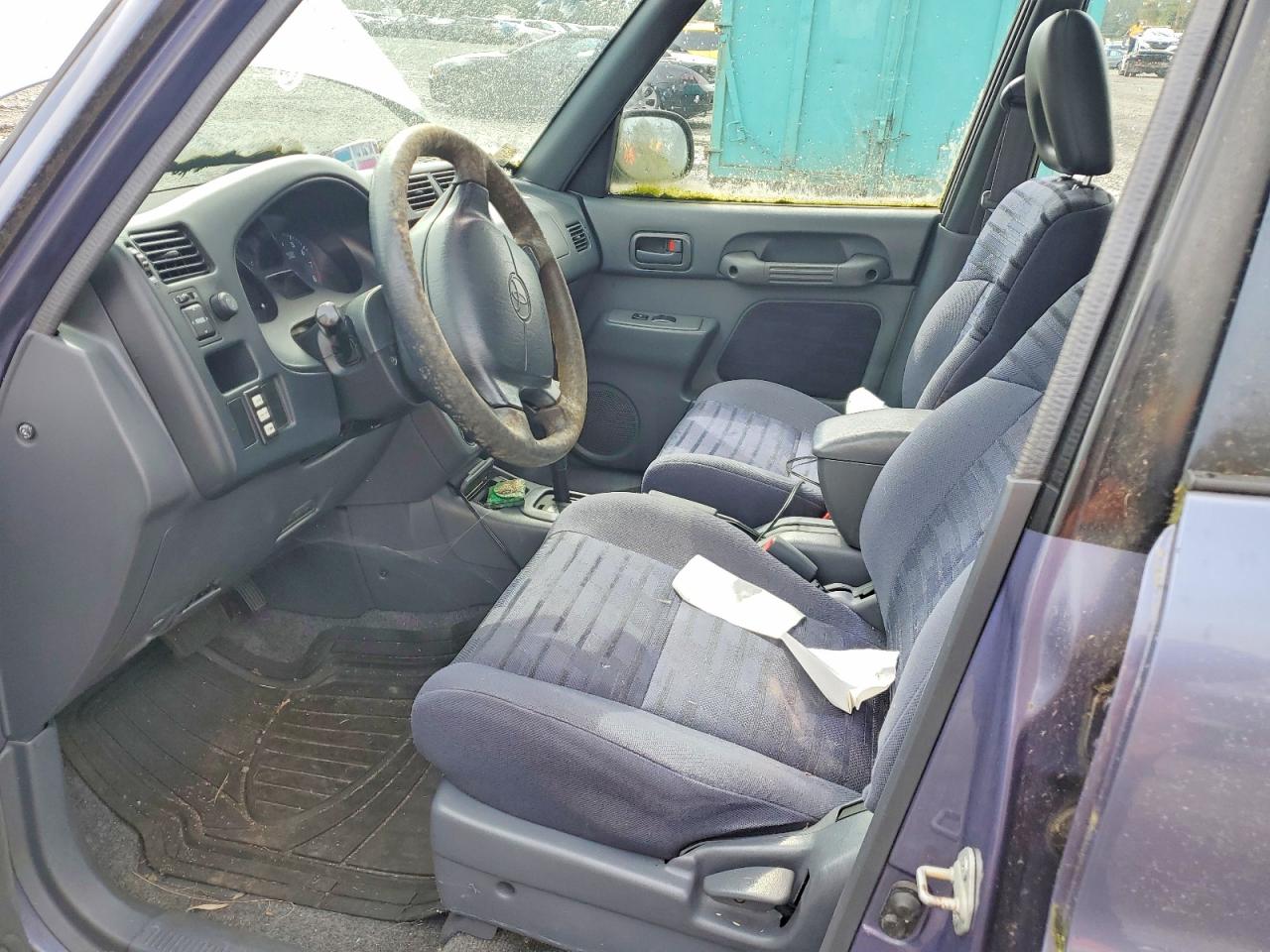 1997 Toyota Rav4 Base Blue vin: JT3HP10V8V0130362