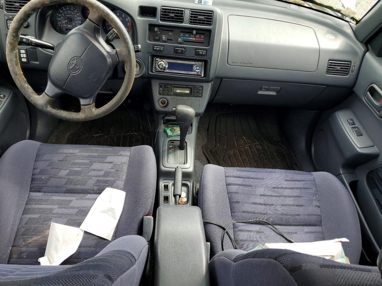 1997 Toyota Rav4 Base Blue vin: JT3HP10V8V0130362
