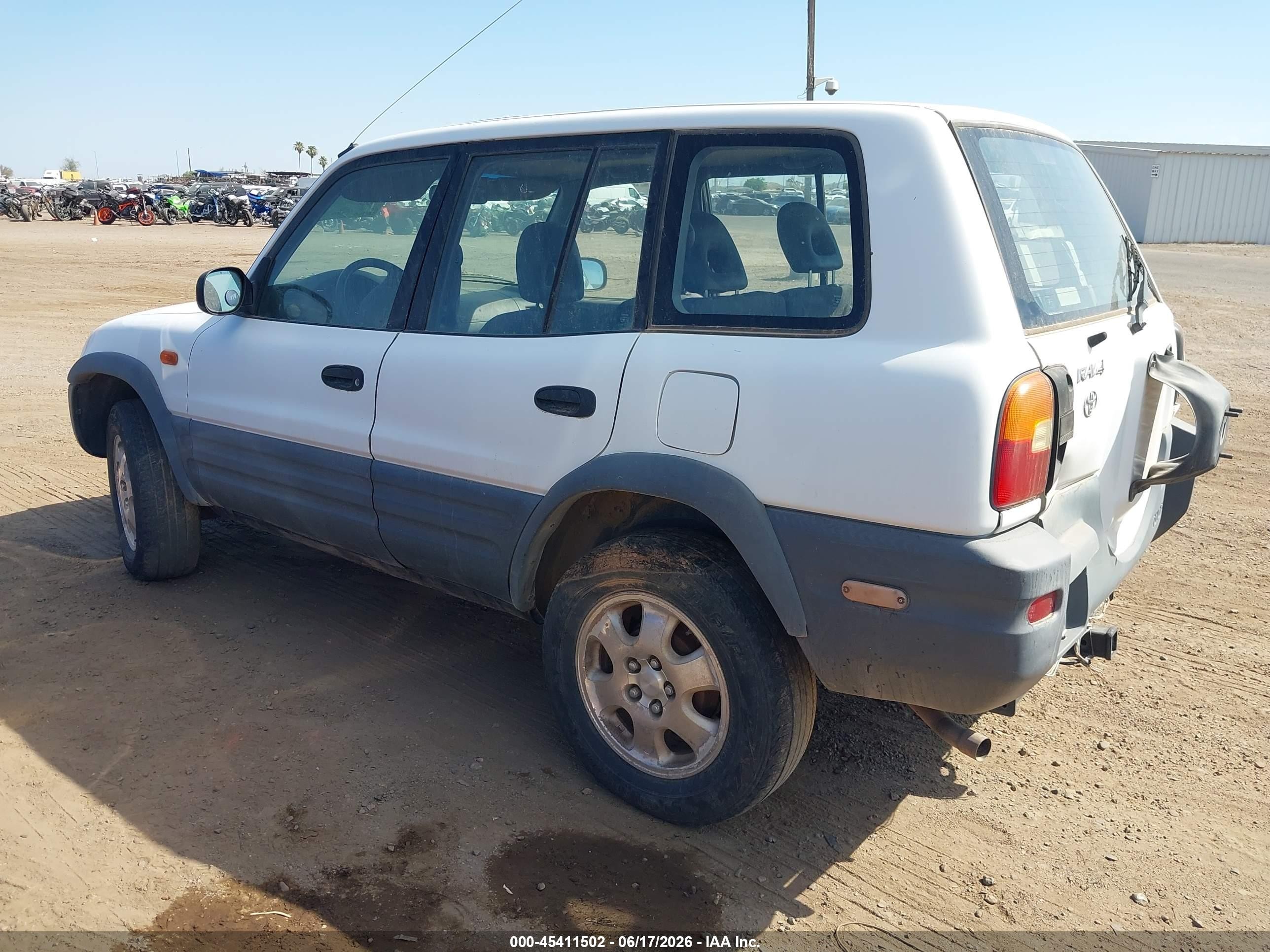 1997 Toyota Rav4   White vin: JT3HP10V8V7059008