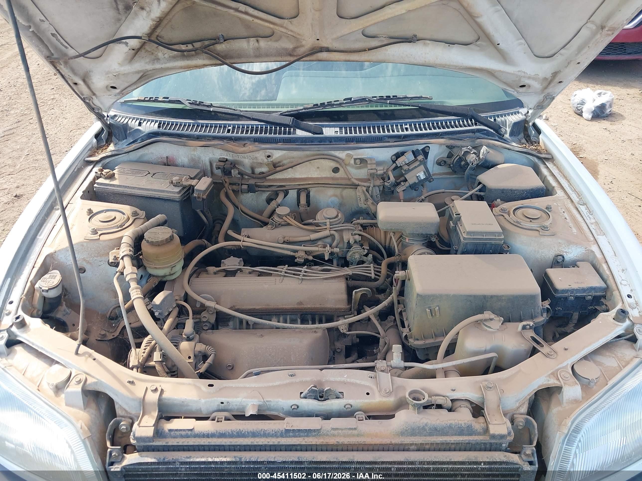 1997 Toyota Rav4   White vin: JT3HP10V8V7059008