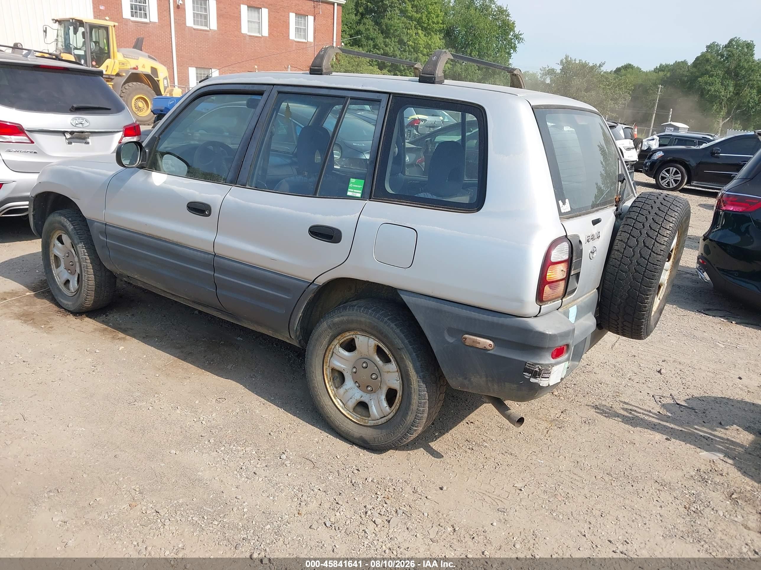 1998 Toyota Rav4   Silver vin: JT3HP10V8W0171916