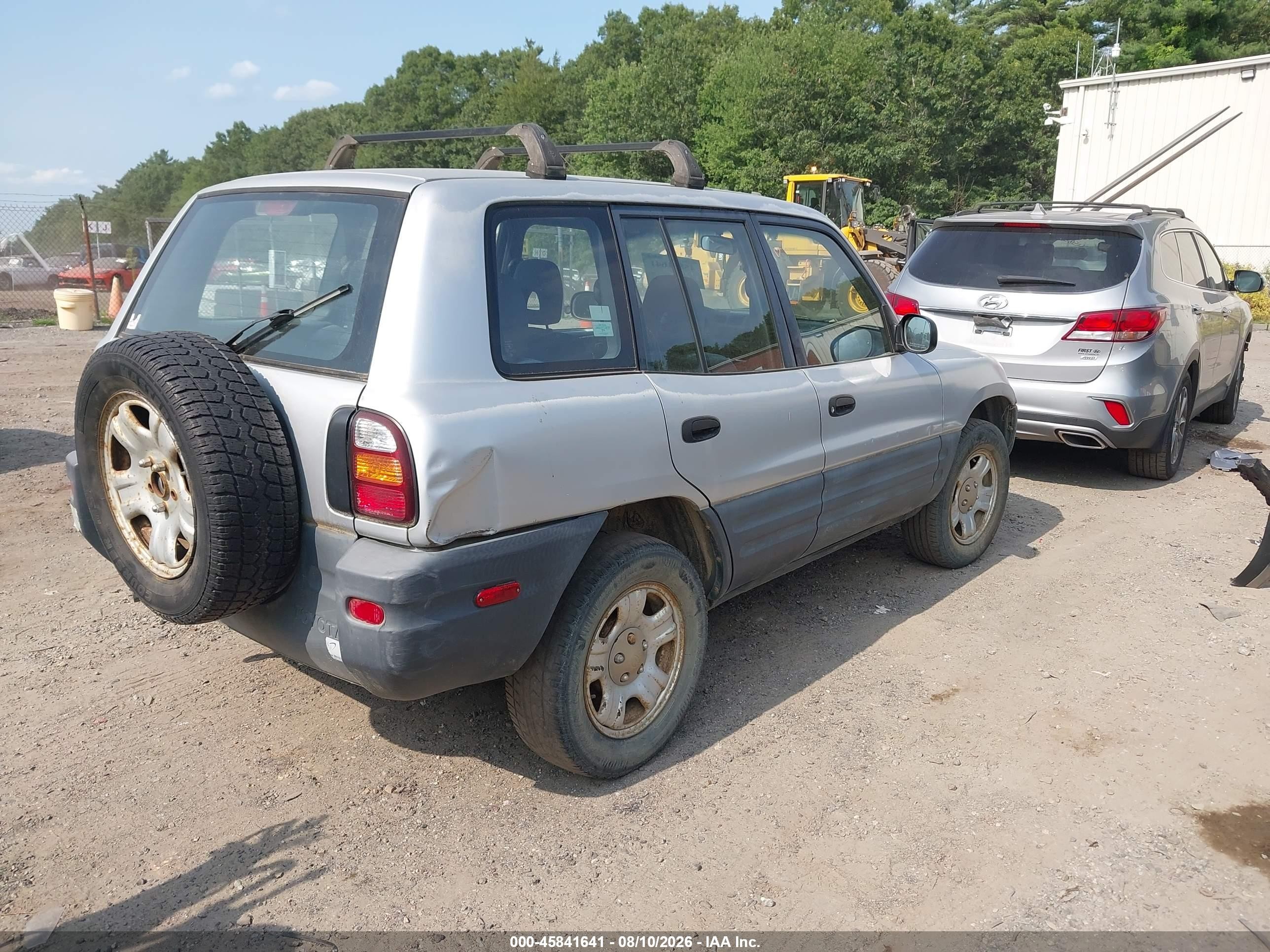 1998 Toyota Rav4   Silver vin: JT3HP10V8W0171916