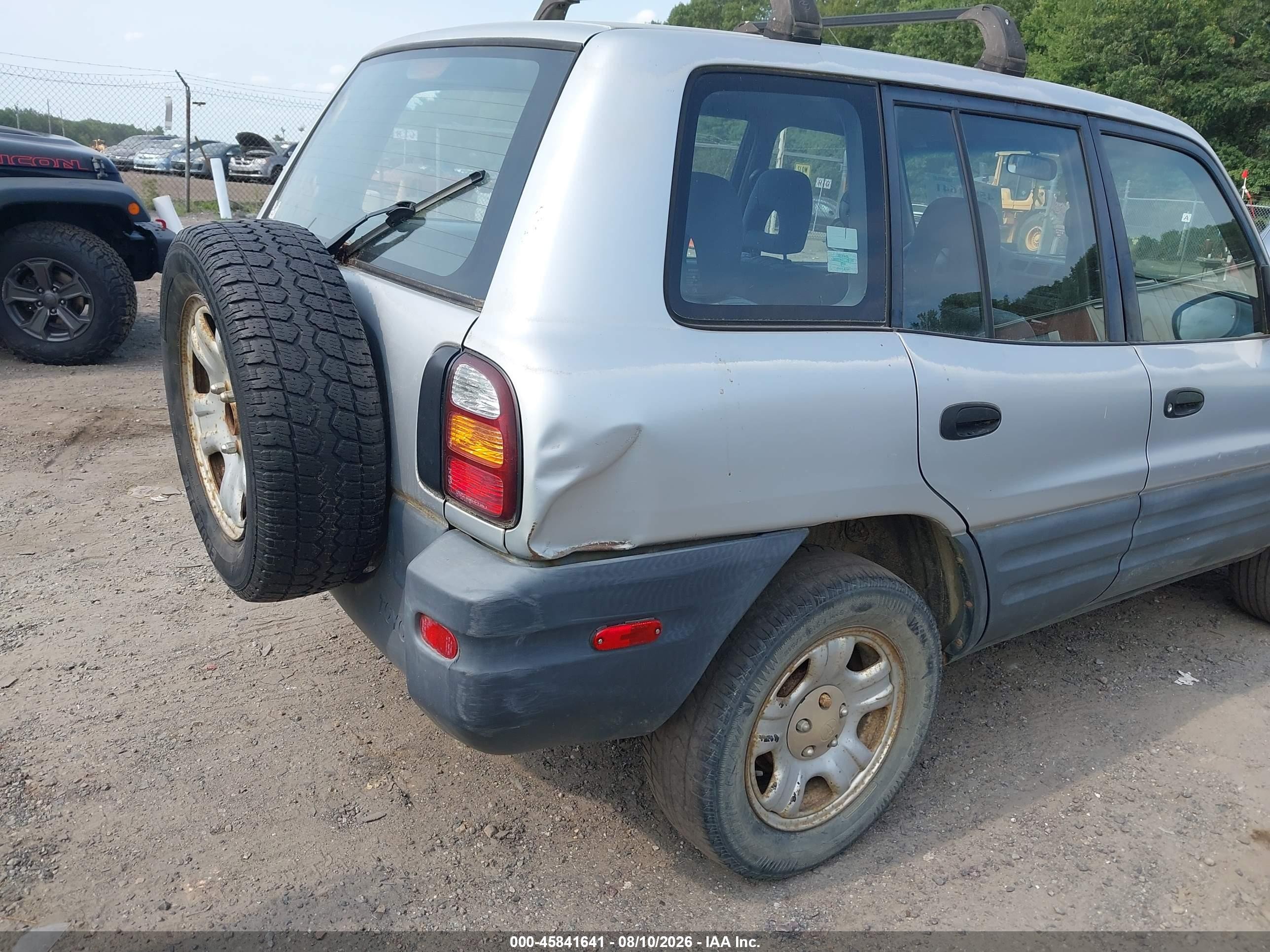 1998 Toyota Rav4   Silver vin: JT3HP10V8W0171916