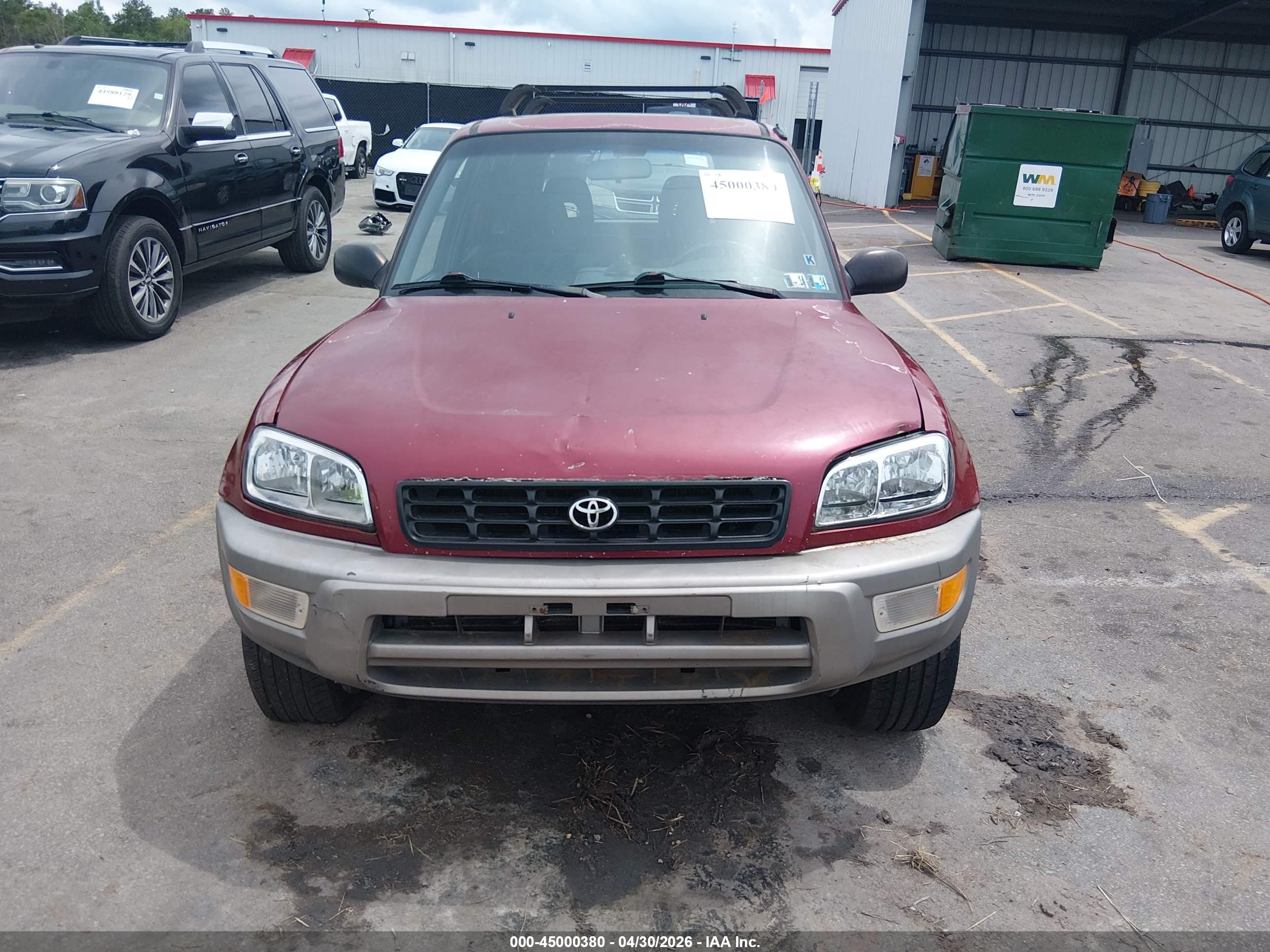 1998 Toyota Rav4   Burgundy vin: JT3HP10V9W0162769