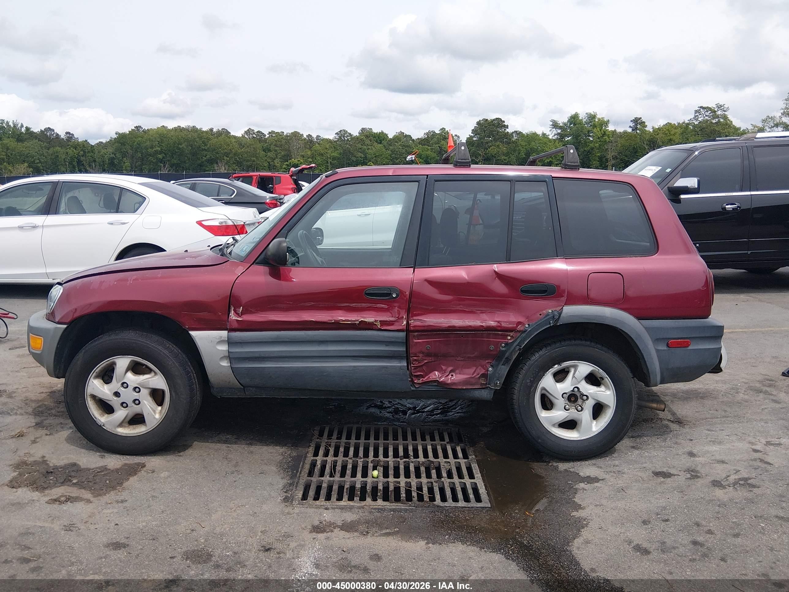 1998 Toyota Rav4   Burgundy vin: JT3HP10V9W0162769