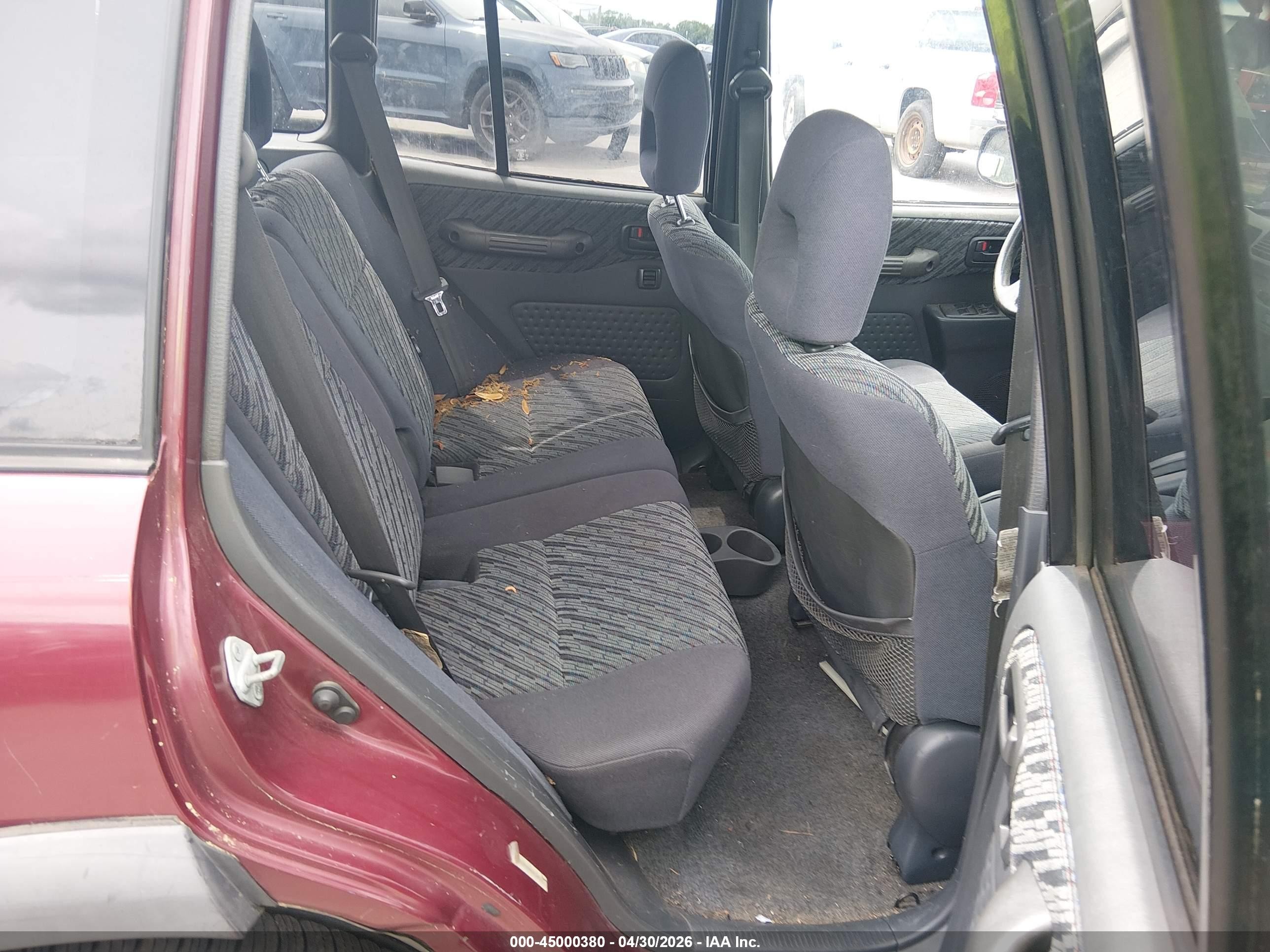 1998 Toyota Rav4   Burgundy vin: JT3HP10V9W0162769