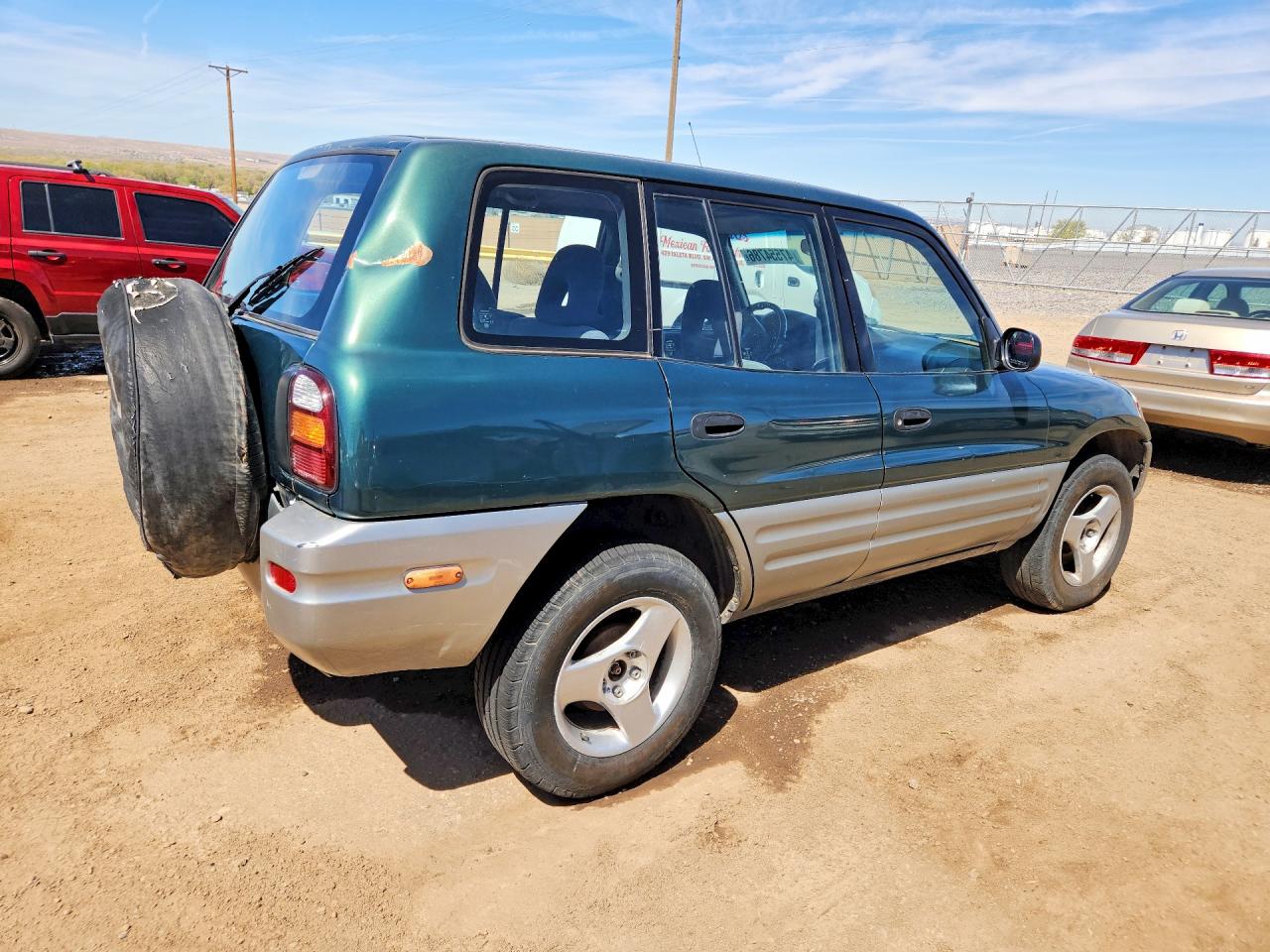 2000 Toyota Rav4 Base Green vin: JT3HP10V9Y0224951