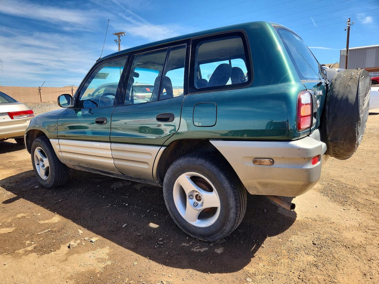 2000 Toyota Rav4 Base Green vin: JT3HP10V9Y0224951