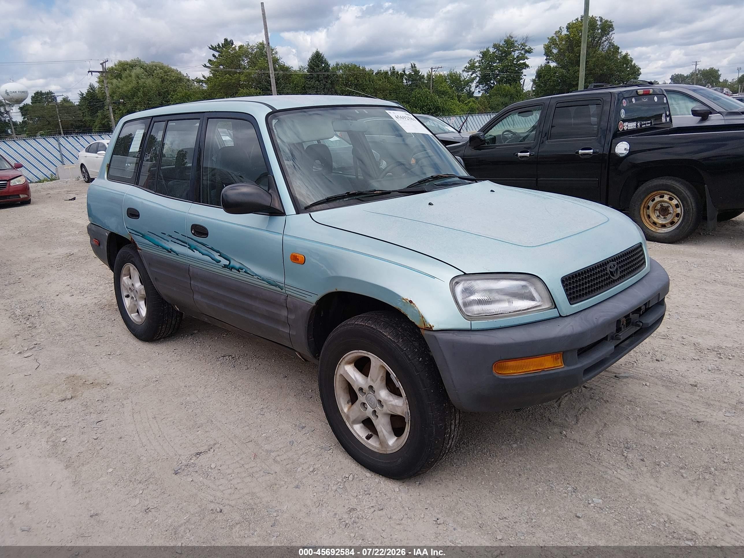1997 Toyota Rav4   Green vin: JT3HP10VXV0109318